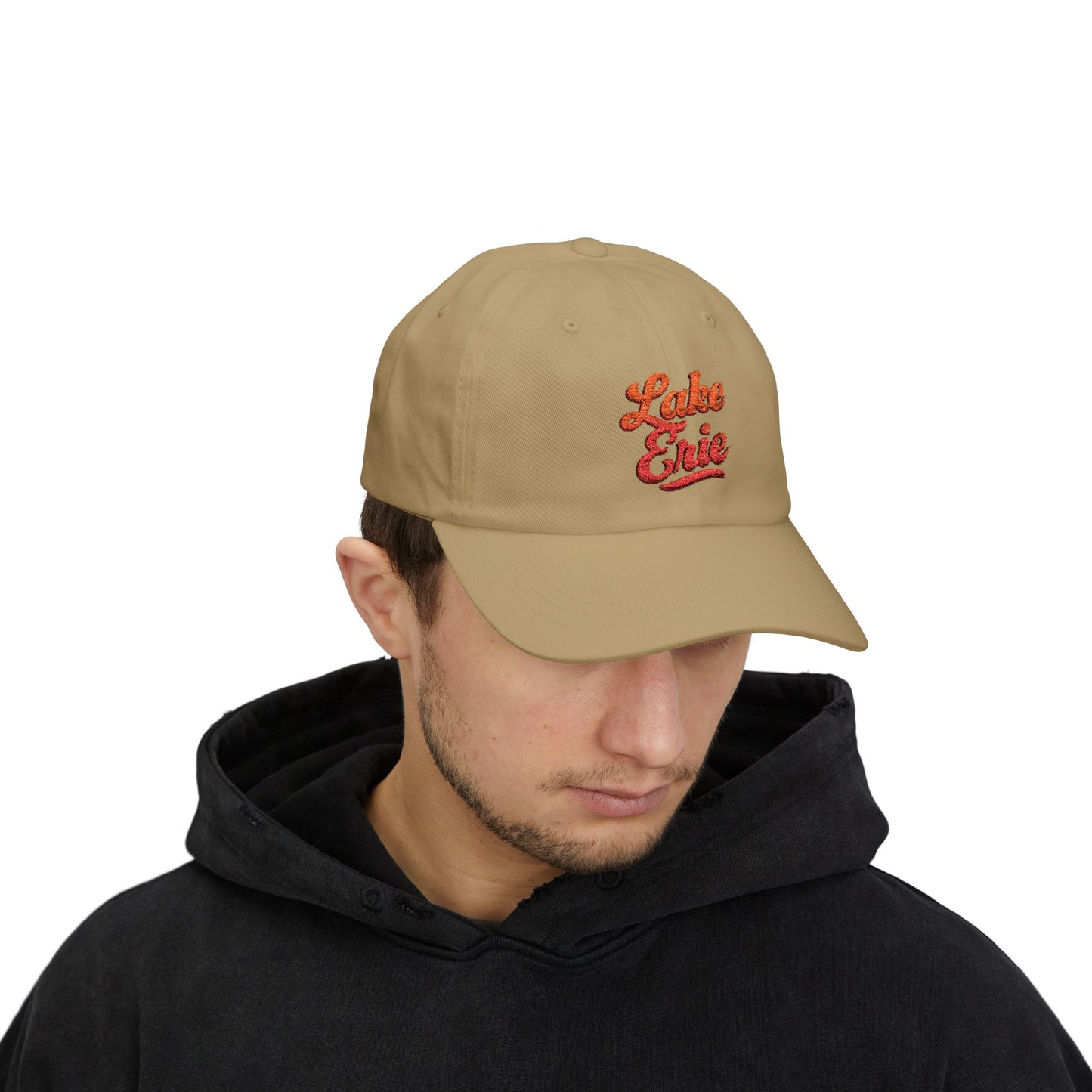 Lake Erie Stylish Dad Cap, Casual Summer Hat, Outdoor Accessory, Gift for Father's Day, Boating Trip Gear, Everyday Wear