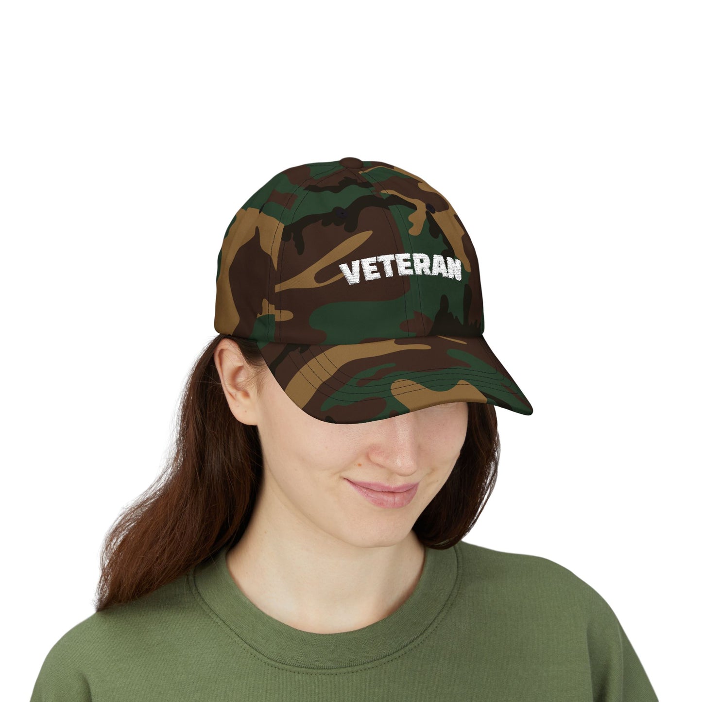 Classic Veteran Cap - Casual Style Hat for Father's Day, Veteran's Day, Outdoor Adventures, Everyday Wear, Military Pride