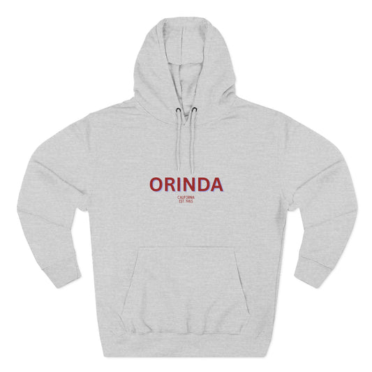 Orinda Fleece Hoodie, Casual Sweatshirt, Cozy Layering Piece, Perfect Gift for All Occasions, Stylish Streetwear