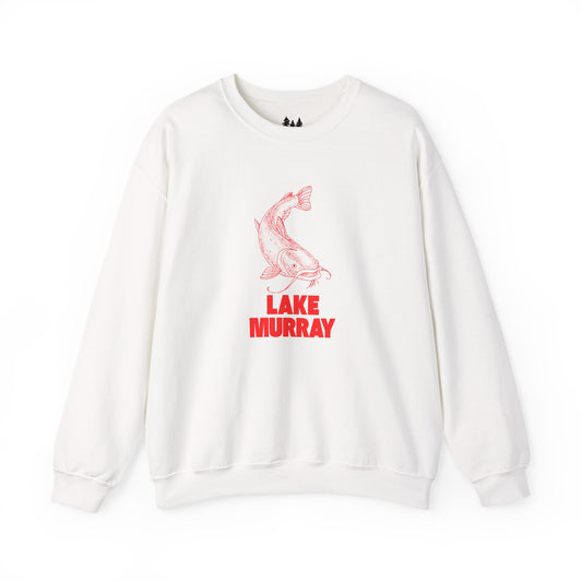 Lake Murray Fishing Sweatshirt, Cozy Crewneck, Perfect for Outdoorsy Lovers, Casual Wear, Gift for Nature Enthusiasts, Lake Life Apparel