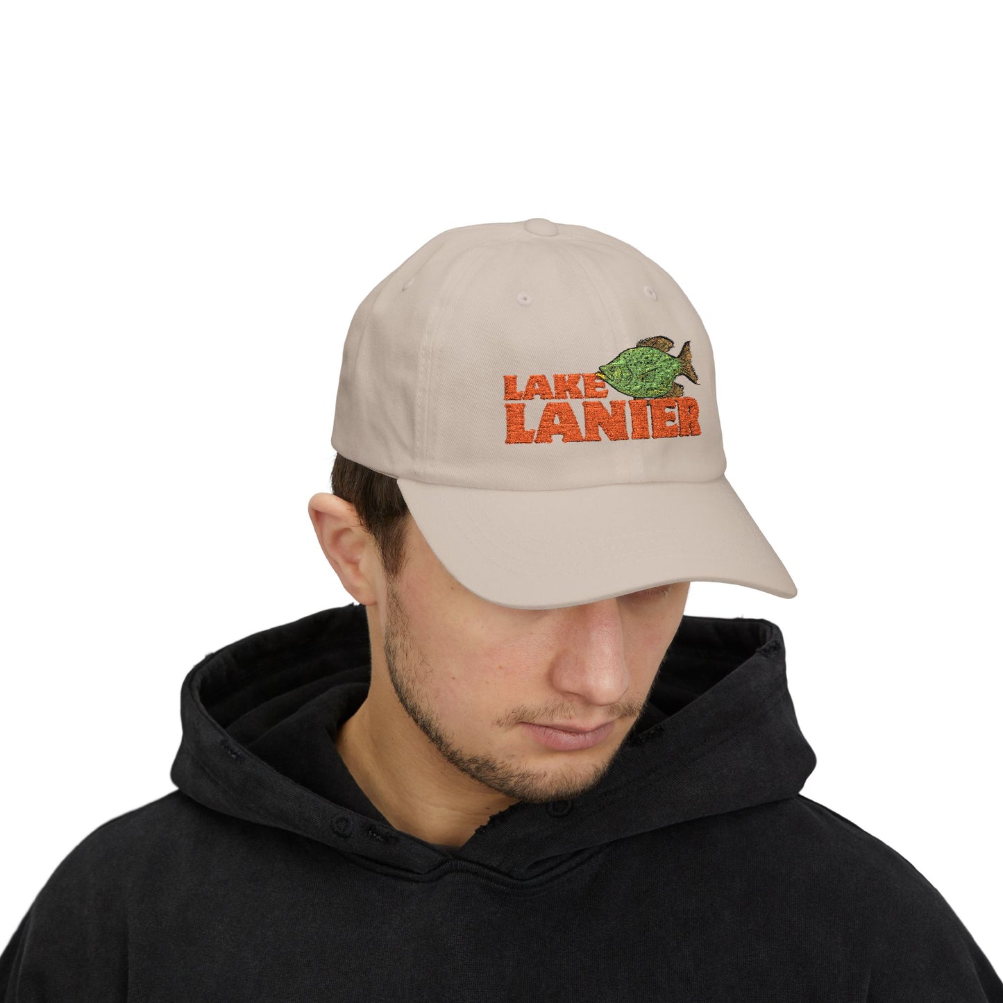 Lake Lanier Classic Dad Cap - Perfect for Outdoors, Fishing Adventures, Gifts for Dad, Summer Vibes, Beach Days