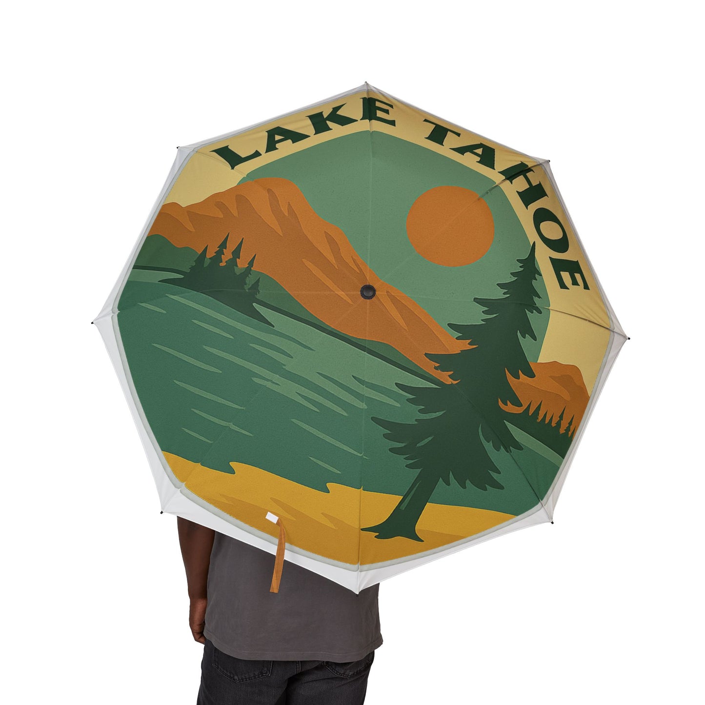 Lake Tahoe Semi-Automatic Foldable Umbrella