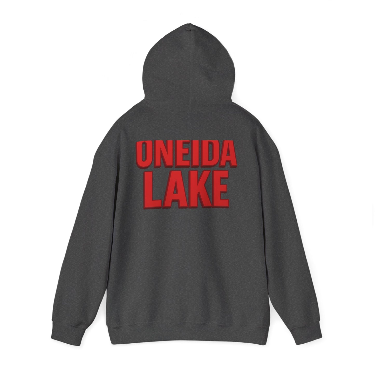 Oneida Lake Hoodie, Cozy Casual Wear, Unisex Sweatshirt, Lake Lover Gift, Outdoor Adventure Apparel, Summer Retreat Fashion