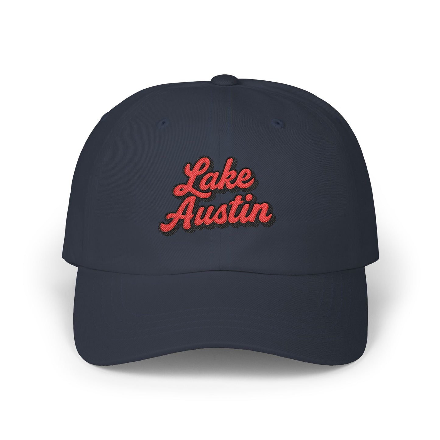 Lake Austin Stylish Dad Cap, Casual Summer Hat, Outdoor Accessory, Gift for Father's Day, Boating Trip Gear, Everyday Wear