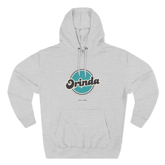 Orinda Retro Vibe Hoodie for Casual Days, Streetwear, Unisex Gift, Cozy Layering Apparel