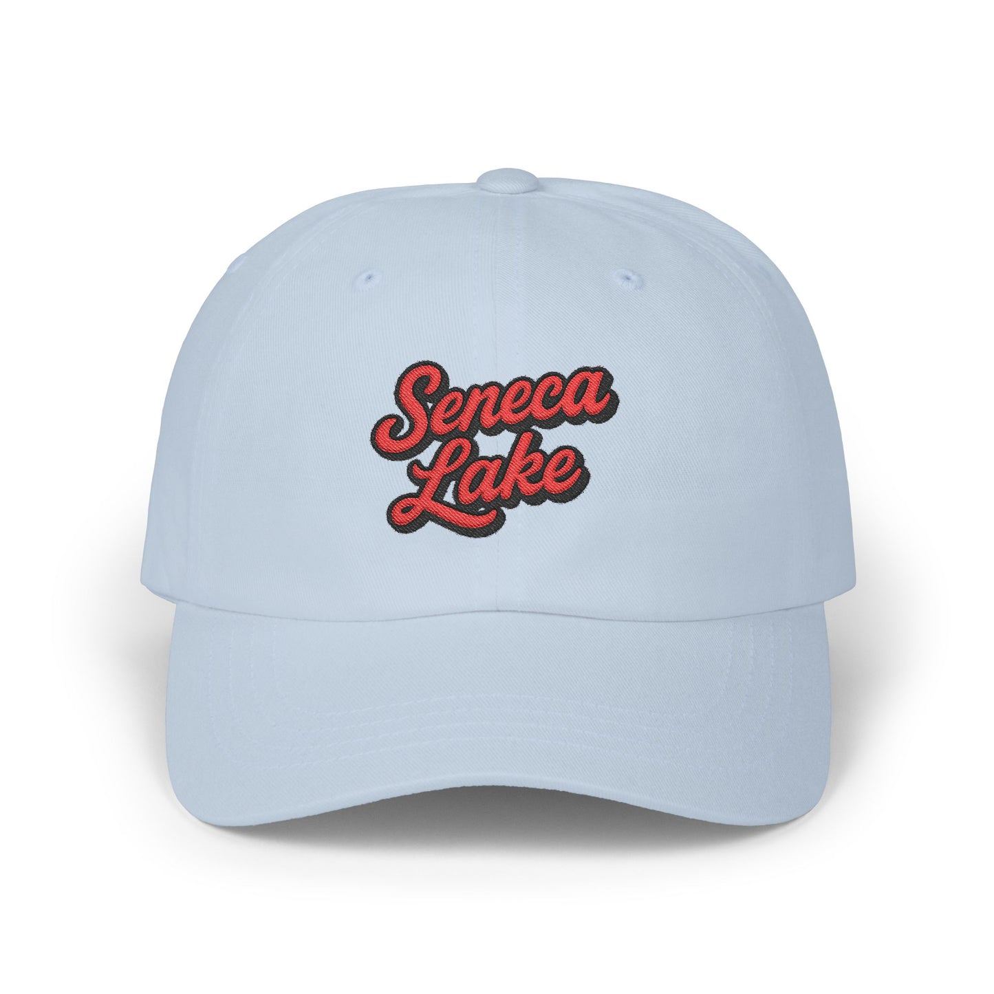 Seneca Lake Stylish Dad Cap, Casual Summer Hat, Outdoor Accessory, Gift for Father's Day, Boating Trip Gear, Everyday Wear