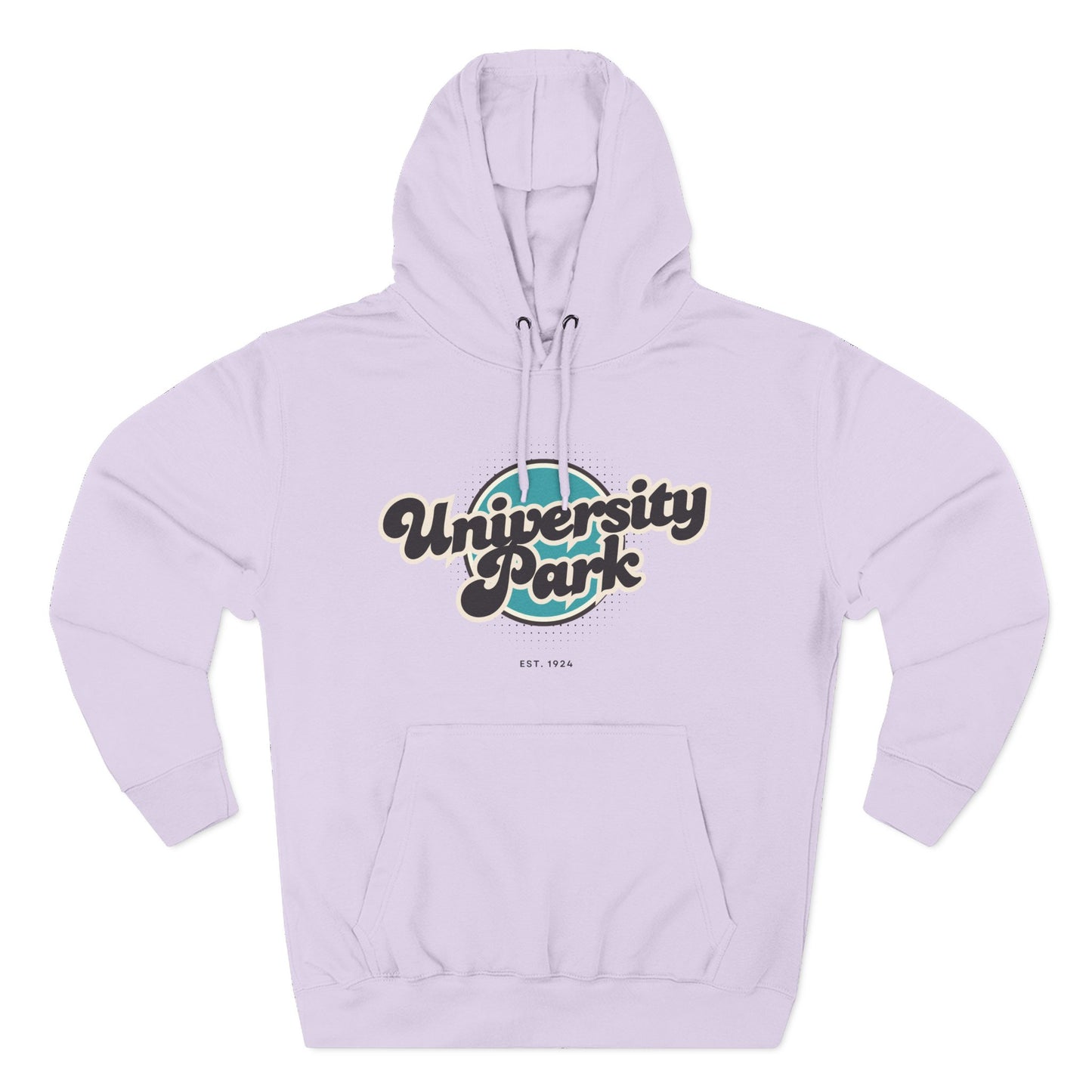 University Park Retro Vibe Hoodie for Casual Days, Streetwear, Unisex Gift, Cozy Layering Apparel