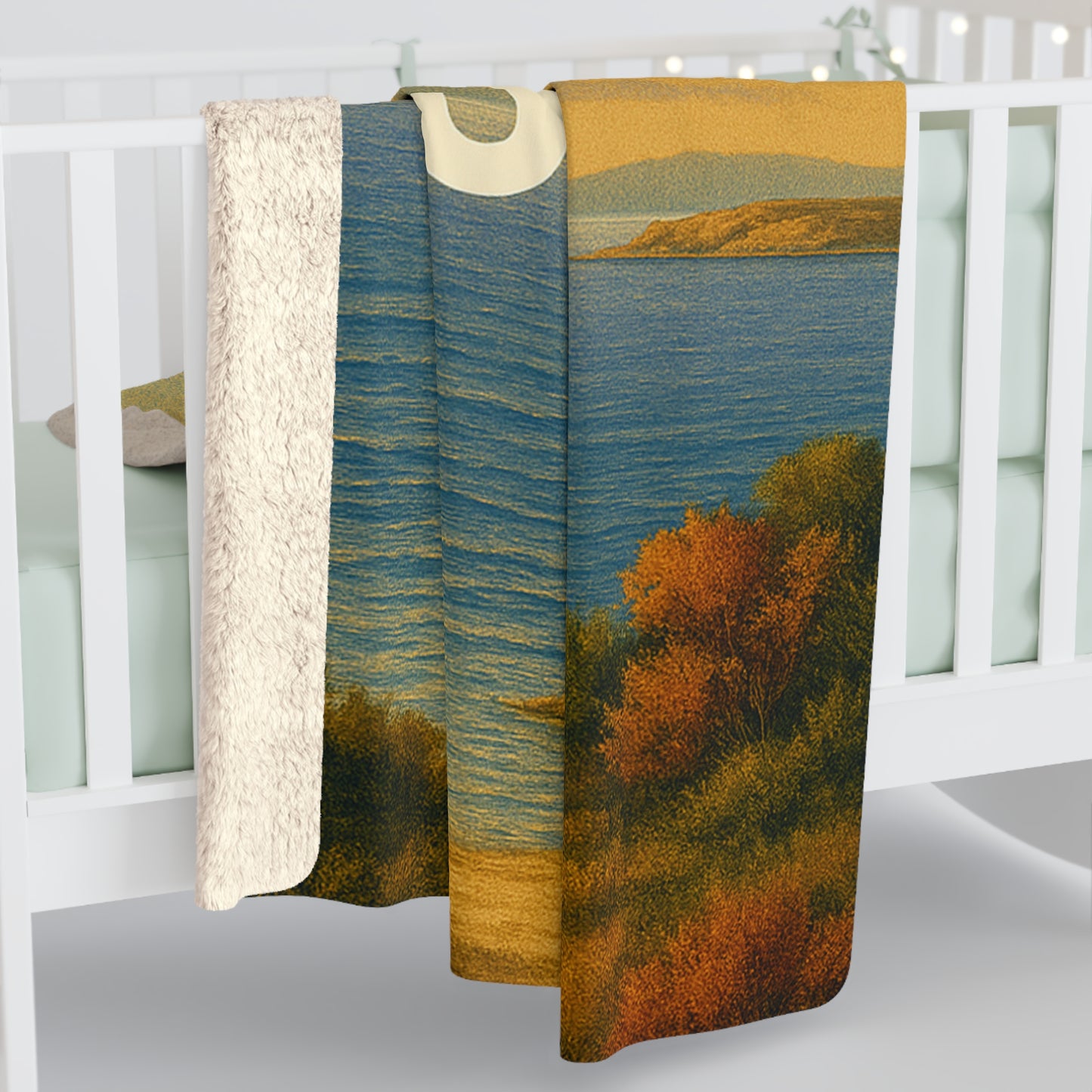Salton Sea Sherpa Fleece Blanket