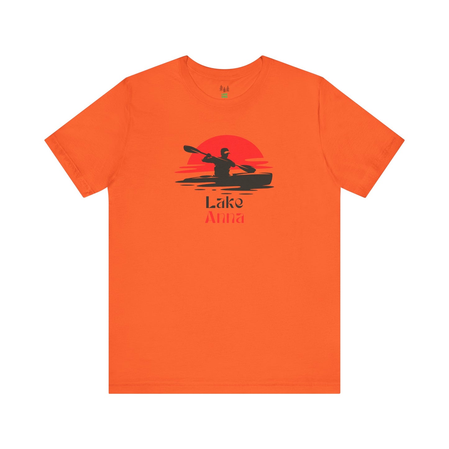Lake Anna Tee - Kayaking Graphic Unisex Jersey Short Sleeve Shirt, Outdoor Adventure Gift, Summer Vibes, Lake Lover Apparel