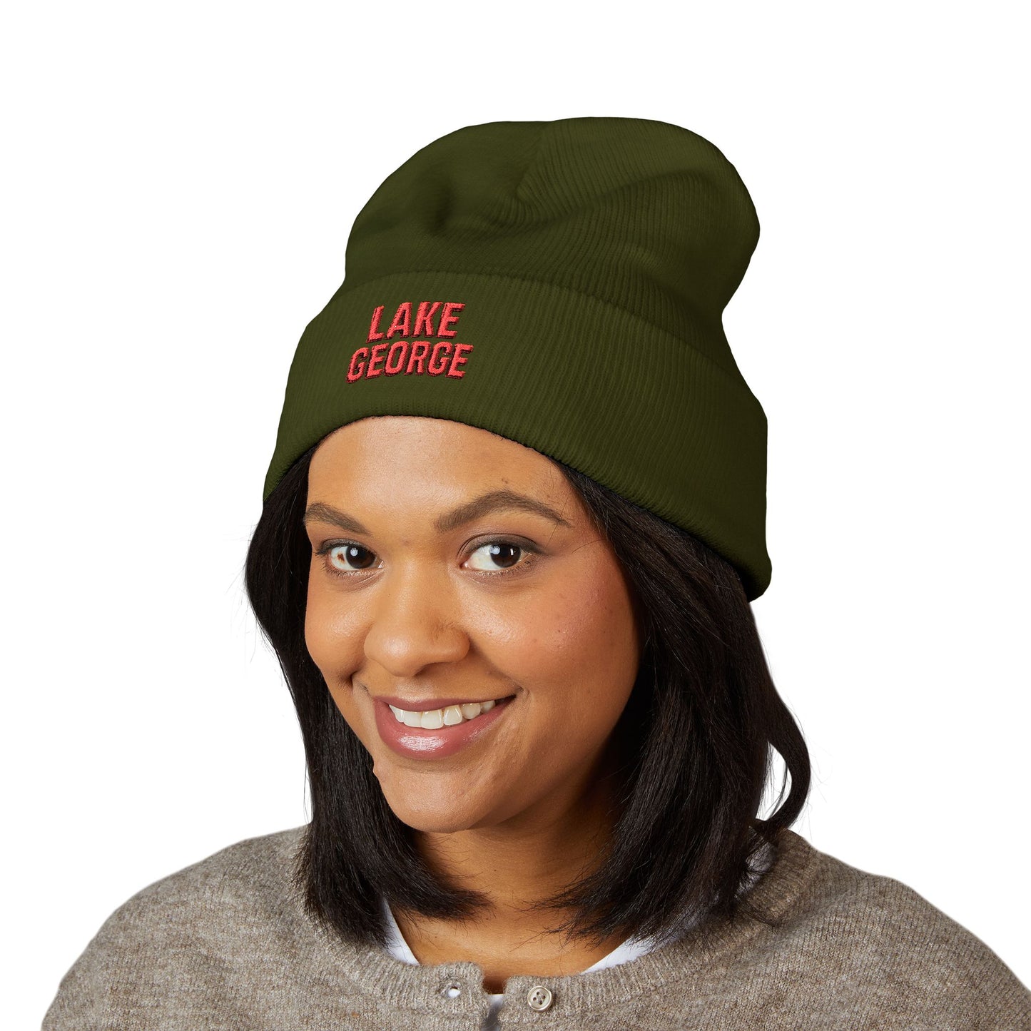 Lake George Classic Cuffed Beanie (Embroidery)