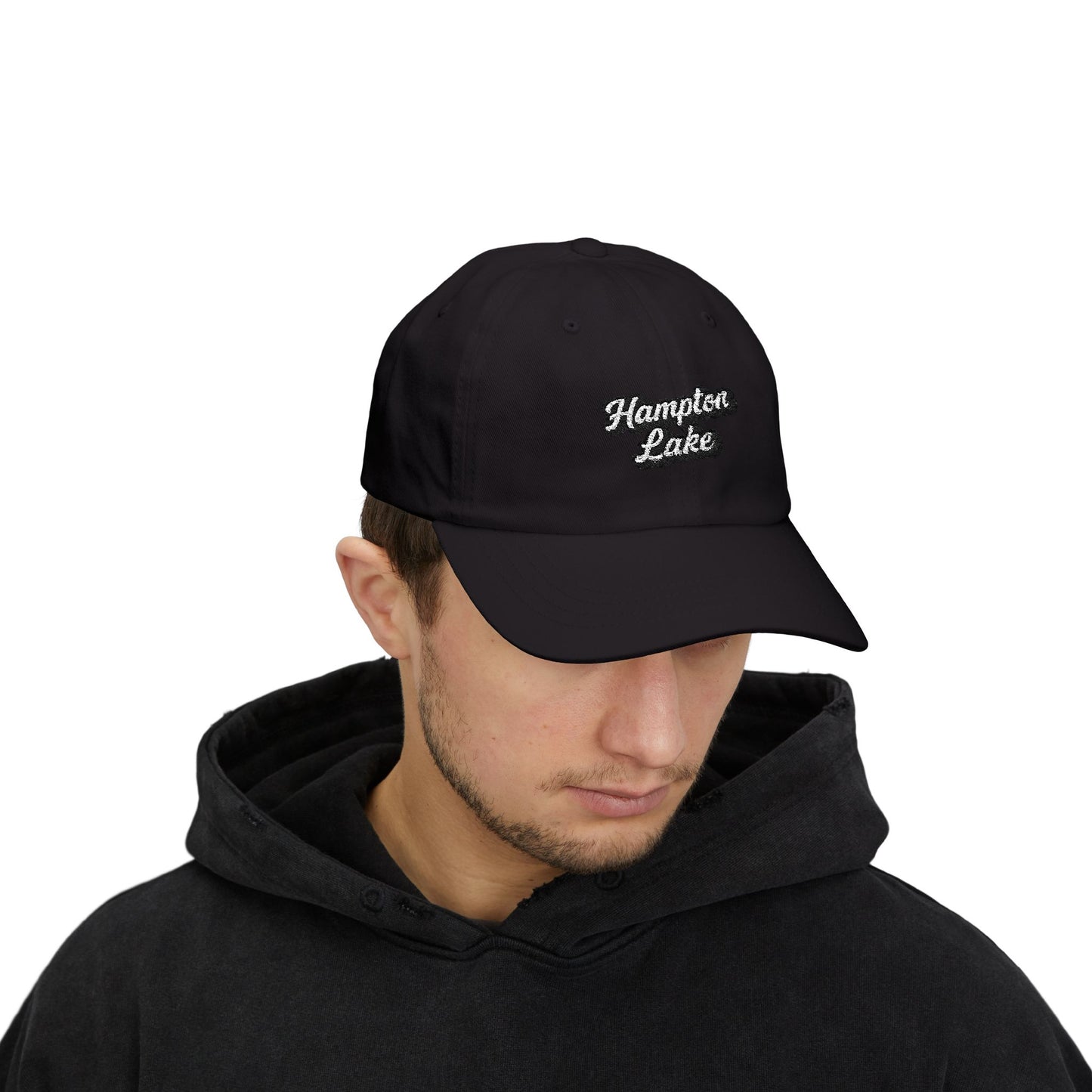 Hampton Lake Stylish Dad Cap, Casual Summer Hat, Outdoor Accessory, Gift for Father's Day, Boating Trip Gear, Everyday Wear