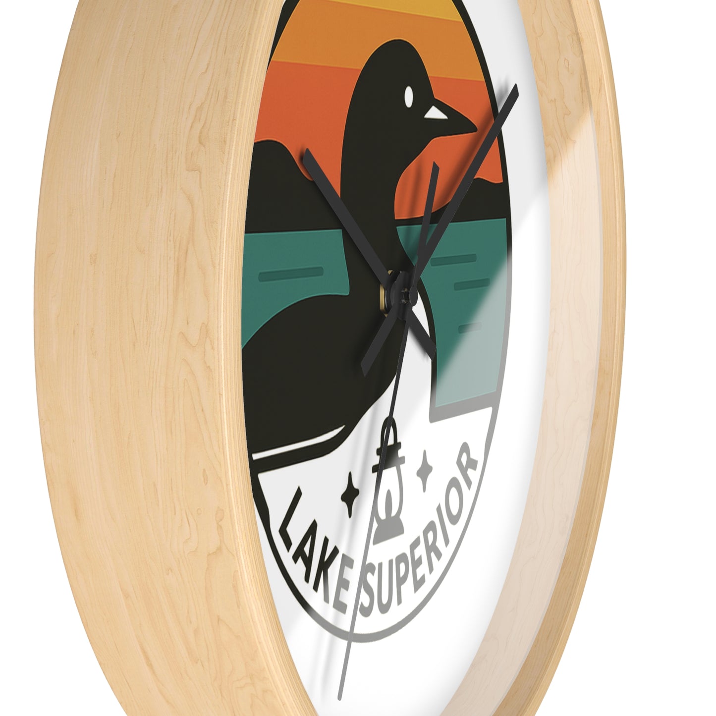 Lake Superior Wall Clock