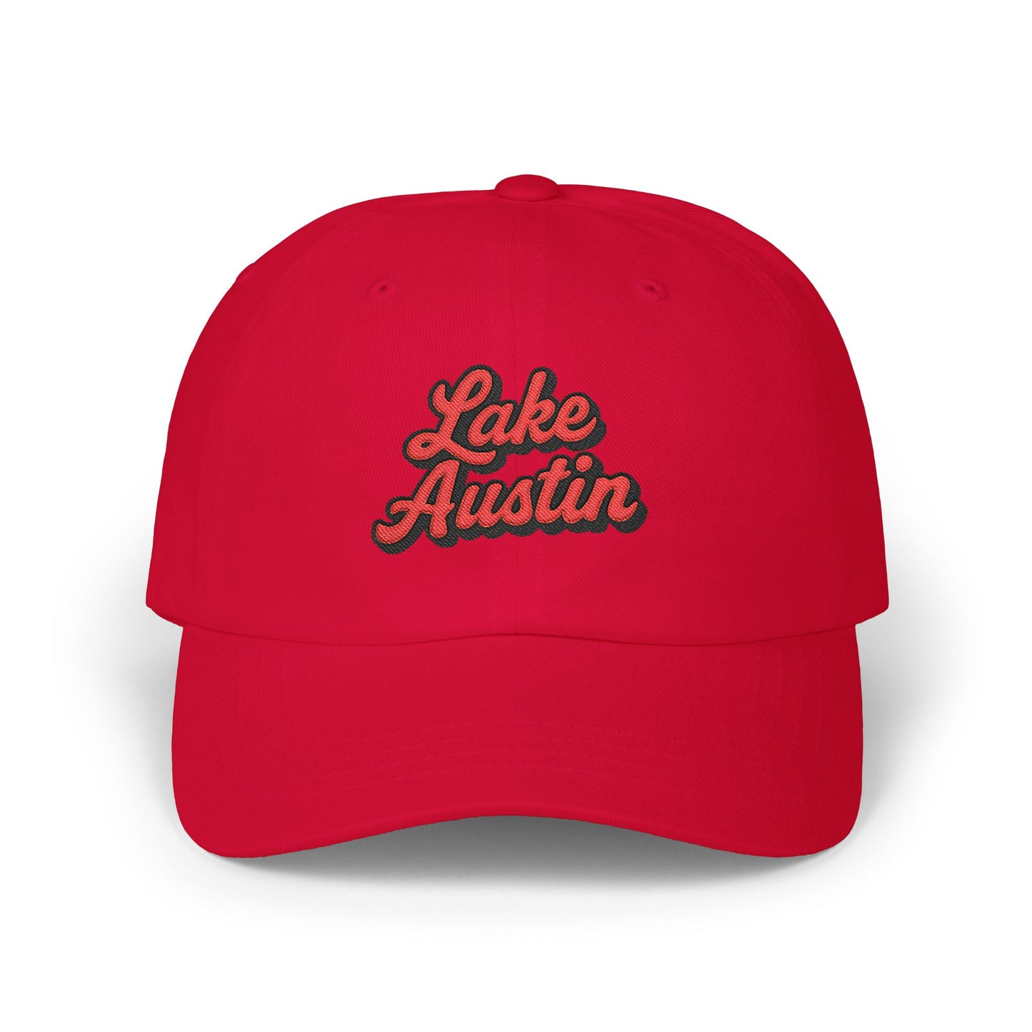 Lake Austin Stylish Dad Cap, Casual Summer Hat, Outdoor Accessory, Gift for Father's Day, Boating Trip Gear, Everyday Wear