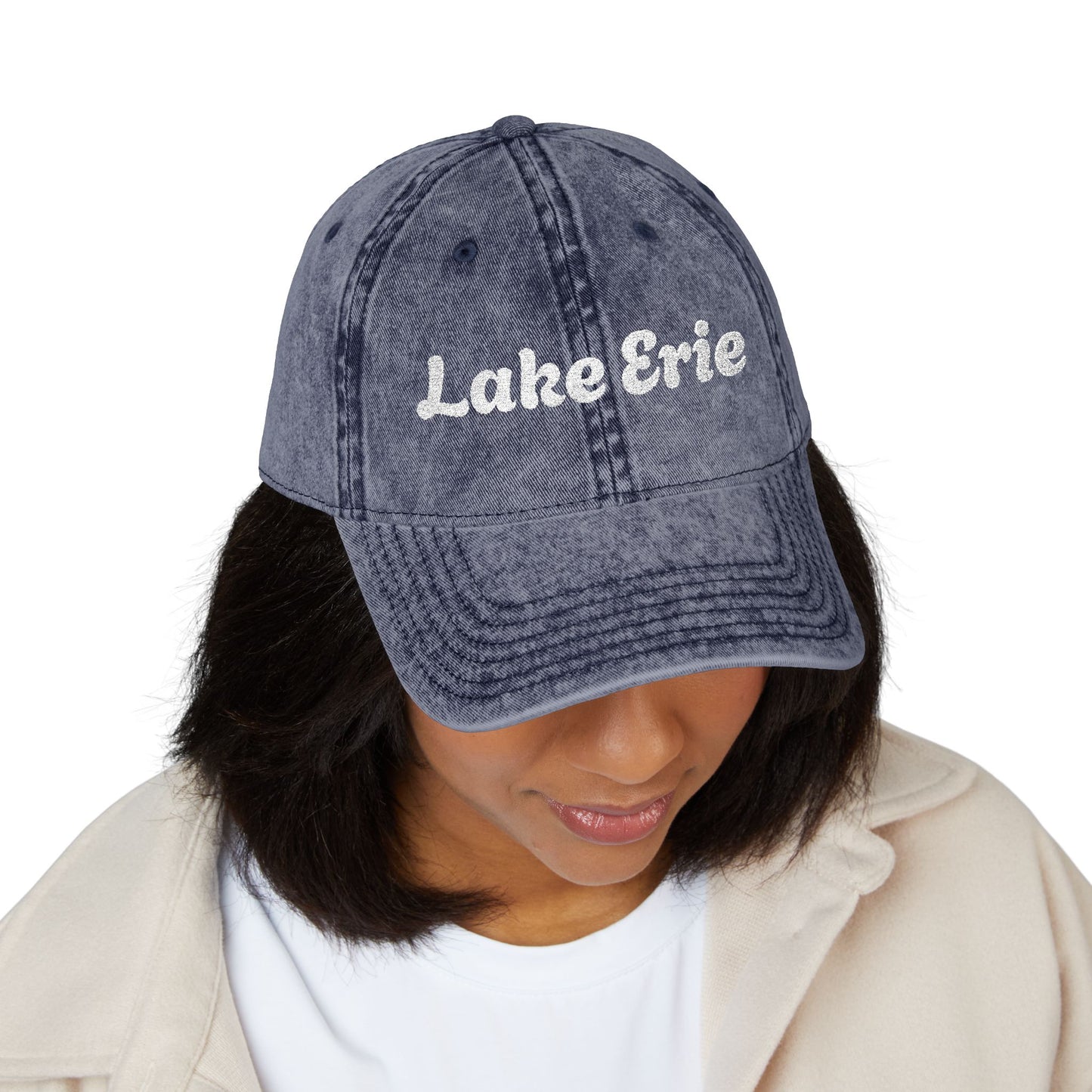 Lake Erie Vintage Cap (Embroidery)