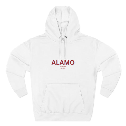 Alamo Fleece Hoodie, Casual Sweatshirt, Cozy Layering Piece, Perfect Gift for All Occasions, Stylish Streetwear