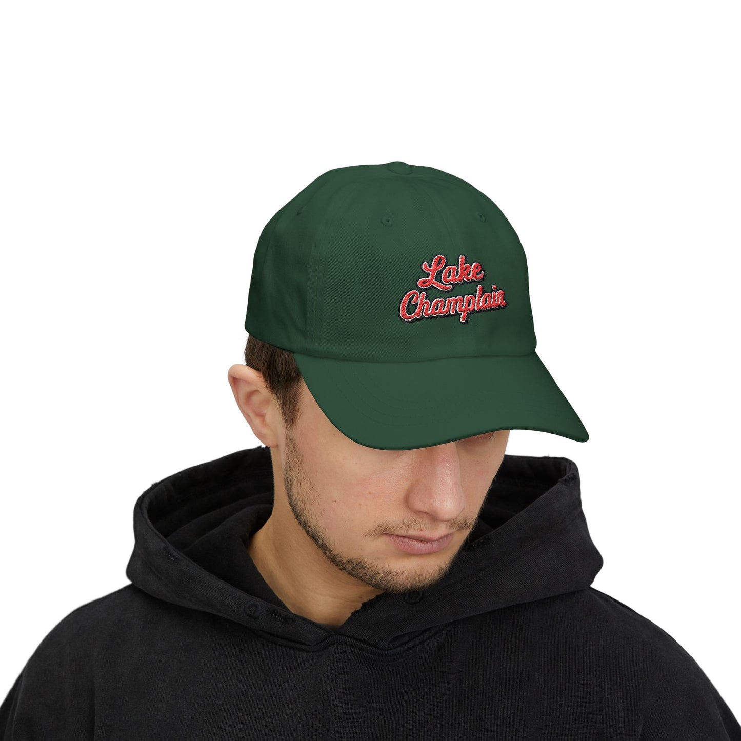 Lake Champlain Stylish Dad Cap, Casual Summer Hat, Outdoor Accessory, Gift for Father's Day, Boating Trip Gear, Everyday Wear