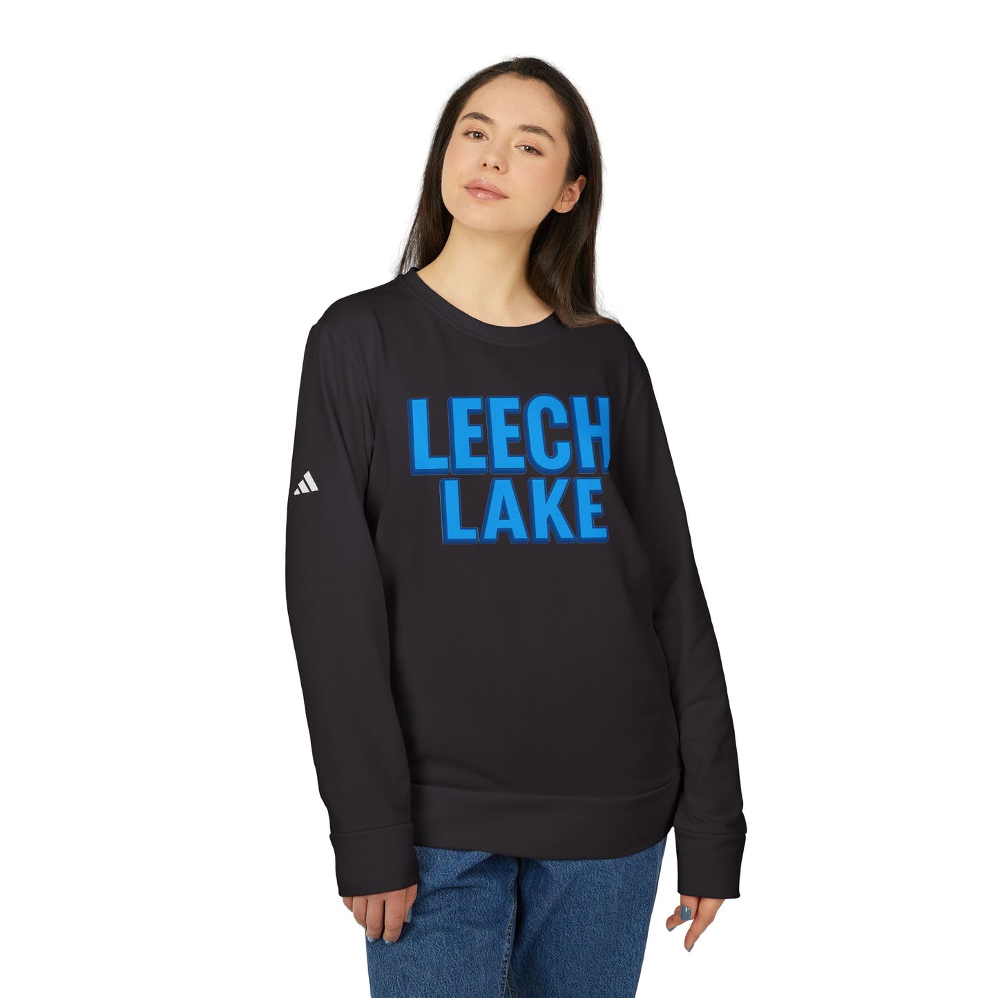 Leech Lake Cozy Outdoor Sweatshirt for Nature Lovers, Unisex Crewneck, Perfect for Hiking, Camping, or Relaxing at Home, Design