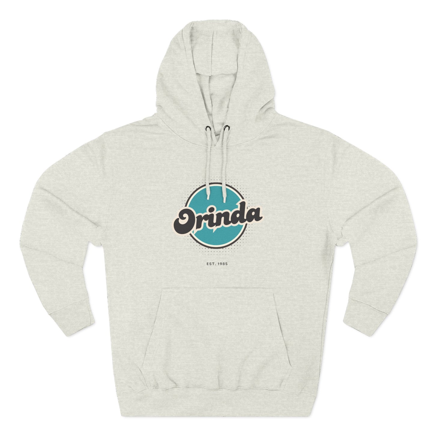 Orinda Retro Vibe Hoodie for Casual Days, Streetwear, Unisex Gift, Cozy Layering Apparel