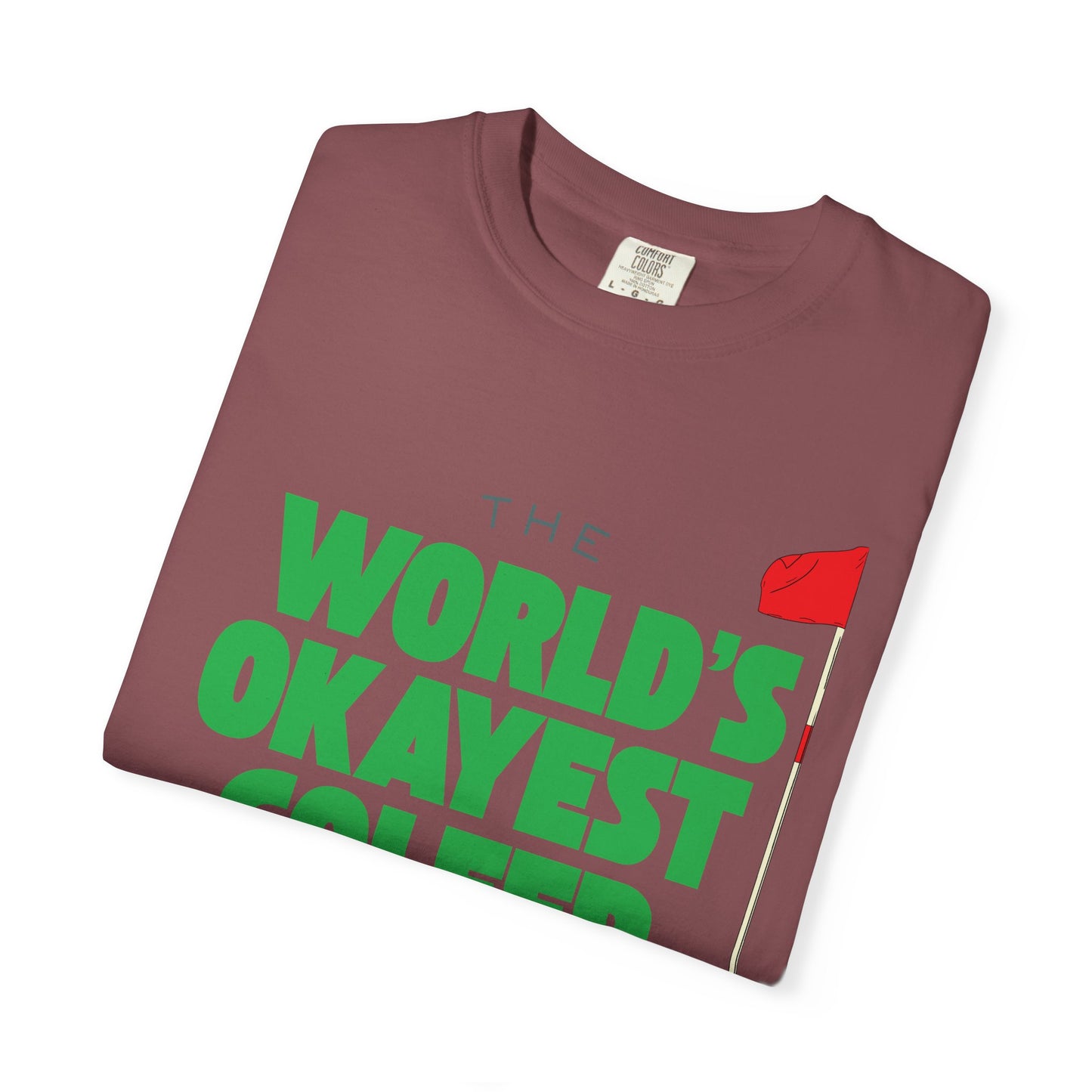 World's Okayest Golfer T-Shirt, Funny Golf Gift, Unisex Tee, Sports Apparel, Father's Day Gift, Golfer Humor
