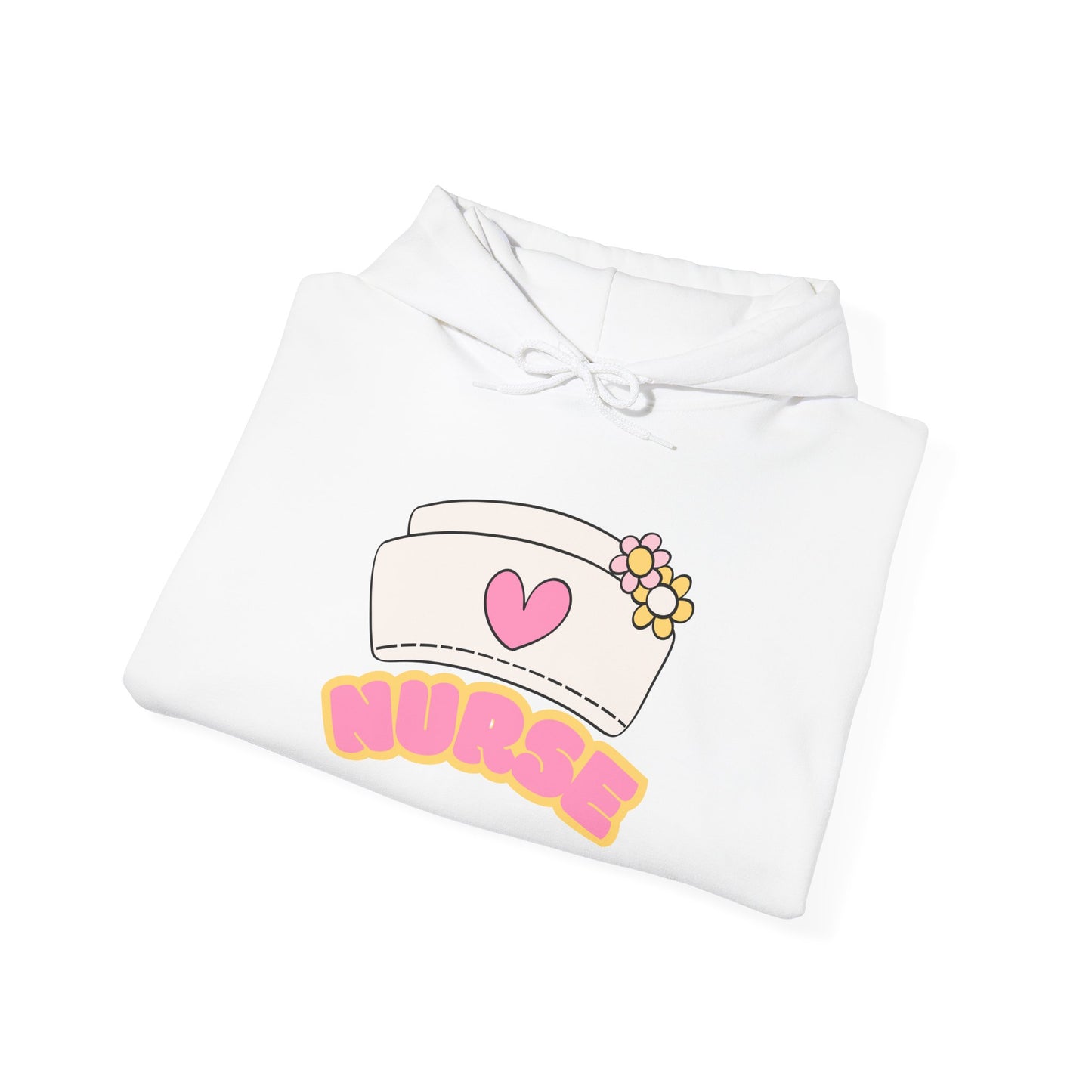 Nurse Love Hoodie | Cozy Unisex Sweatshirt, Gift for Healthcare Workers, Comfortable Nursing Apparel, Medical Appreciation Clothing