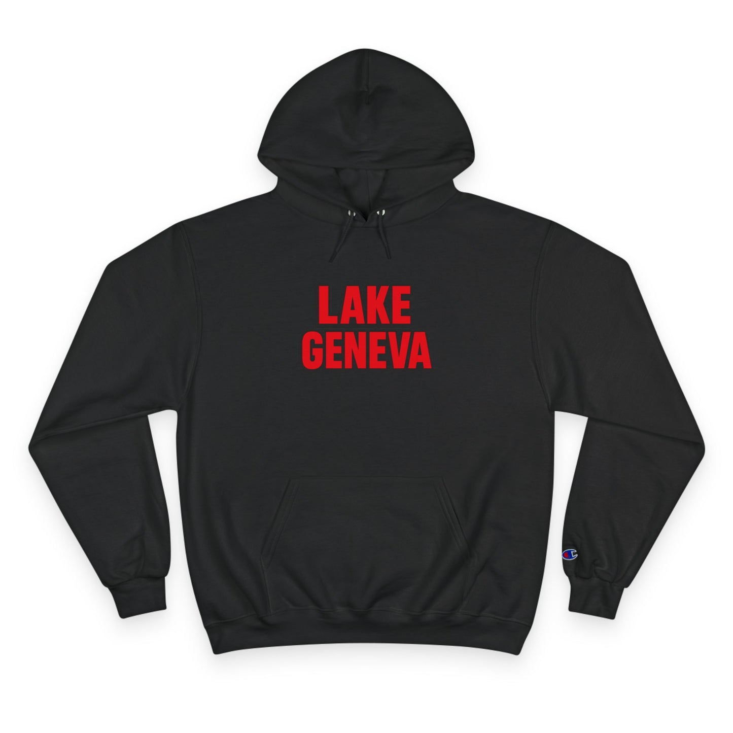 Lake Geneva Cozy Hoodie, Perfect for Outdoor Adventures, Lake Days, Gifts for Nature Lovers, Comfortable Sweatshirt