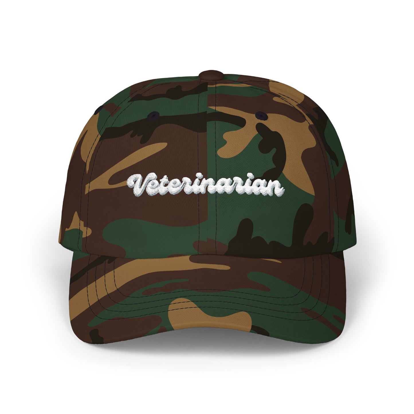 Classic Dad Cap for Veterinarians, Casual Hat, Gift for Pet Lovers, Outdoor Cap, Everyday Wear