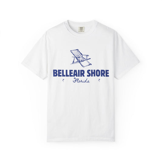 Belleair Shore - Unisex Garment-Dyed T-shirt, Casual Outfit, Gift for Nature Lovers, Vacation Essentials