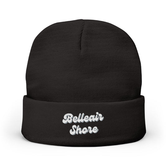 Belleair Shore Cozy Embroidered Knit Beanie | Winter Hat, Casual Fashion Accessory, Gift for Him/Her, Cozy Style, Outdoor Wear