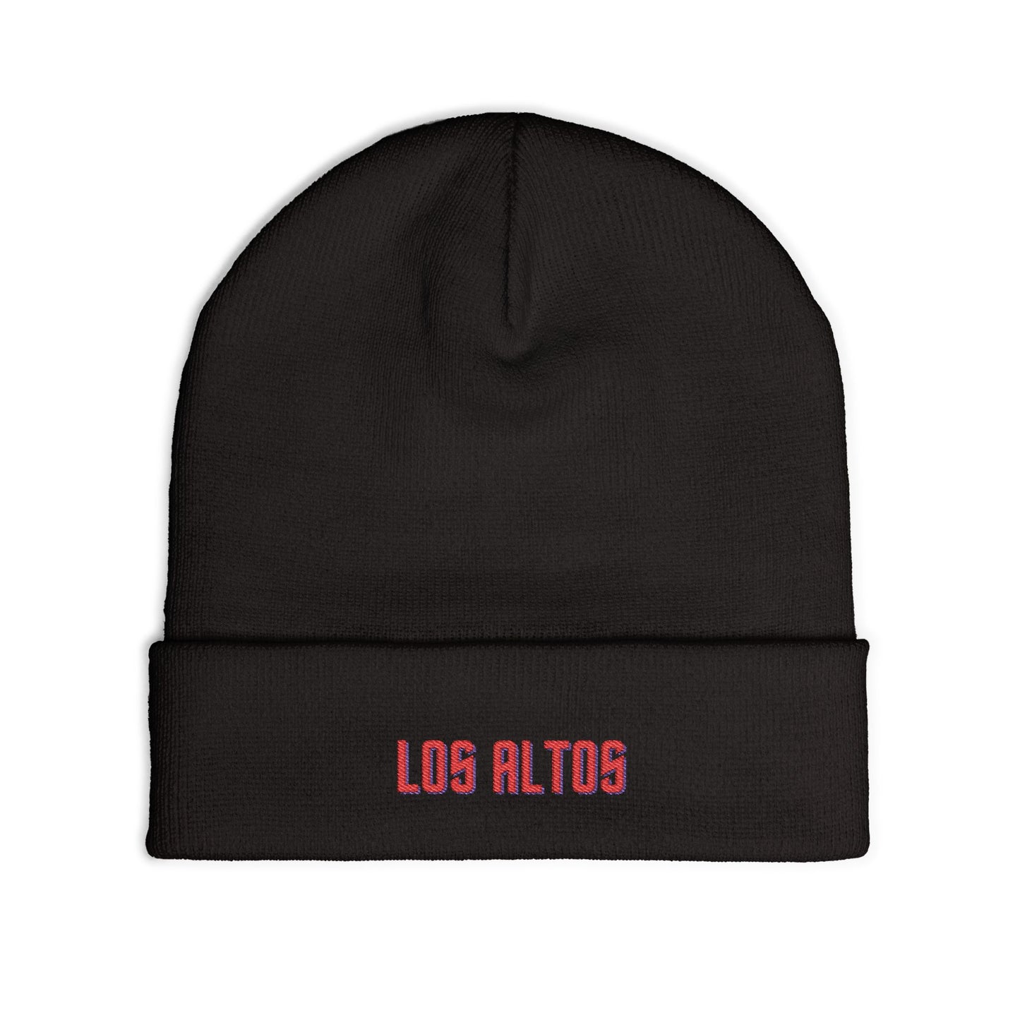 Los Altos Cozy Custom Knit Beanie - Personalized Hat, Winter Accessory, Gifts for Him, Her, Stylish Warmth
