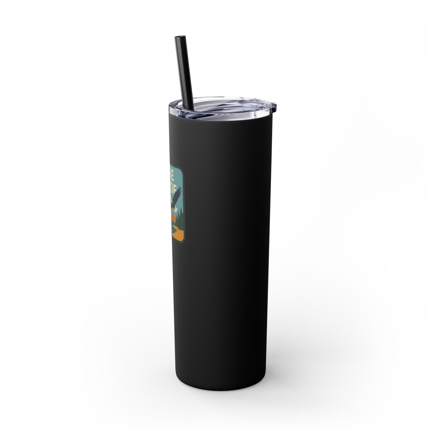 Lake Tahoe Skinny Tumbler - 20oz Travel Mug, Eco-Friendly Drinkware for Adventurers, Ideal for Camping, Picnics, and Daily Hydration