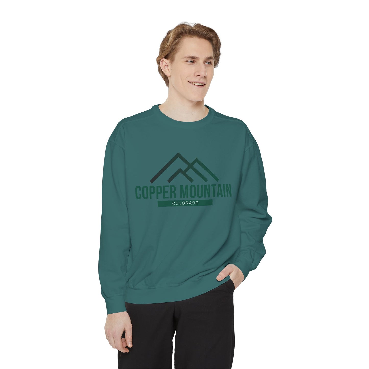 Copper Mountain Unisex Sweatshirt, Cozy, Perfect Autumn Gift, Relaxed Style for All