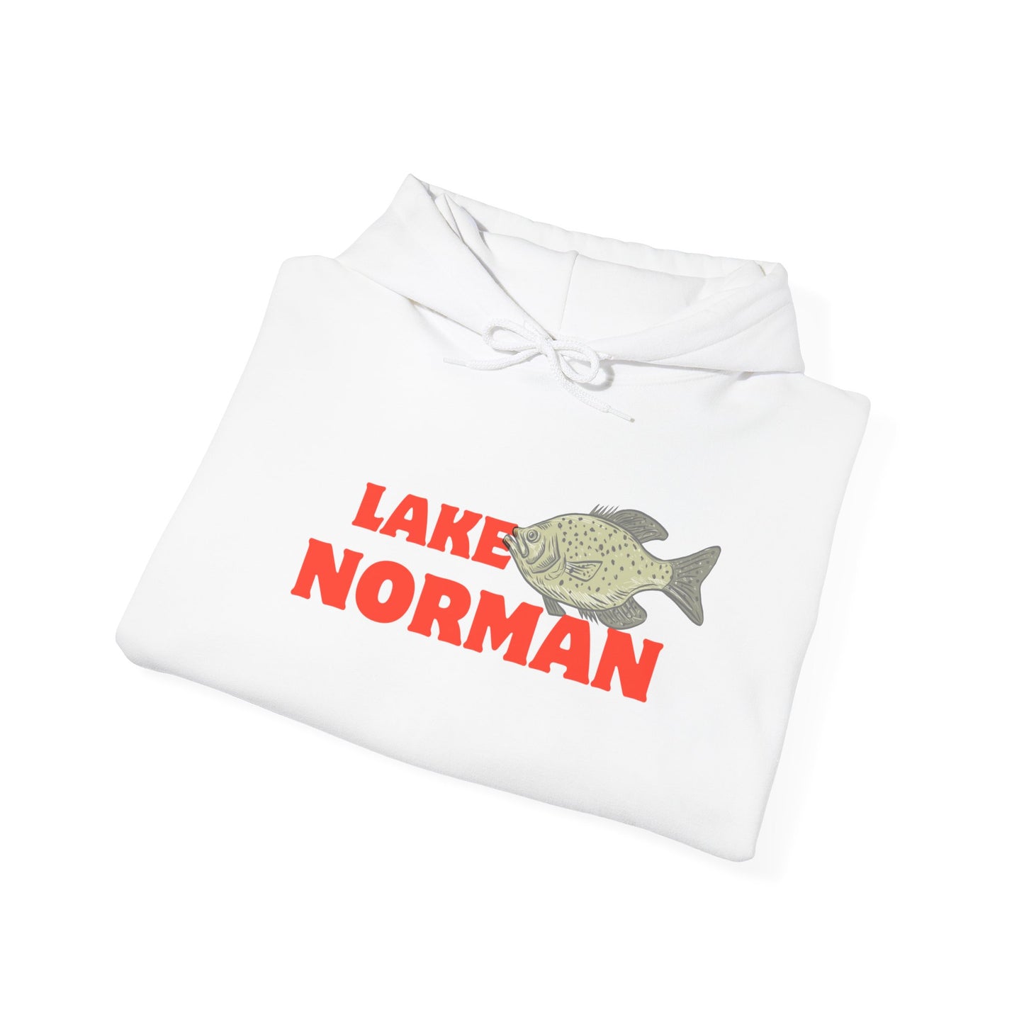 Lake Norman Fishing Hoodie, Unisex Comfortable Sweatshirt, Relaxed Fit for Outdoor Enthusiasts, Gift for Fishermen, Casual Lake Apparel