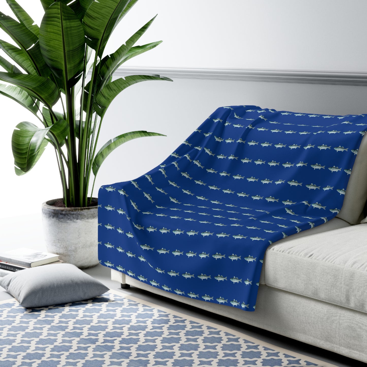 Lake Marion Inspired Sherpa Fleece Blanket, Cozy Throw for Beach Lovers, Nautical Home Décor, Perfect Gift for Any Occasion, Soft Plush Blanket