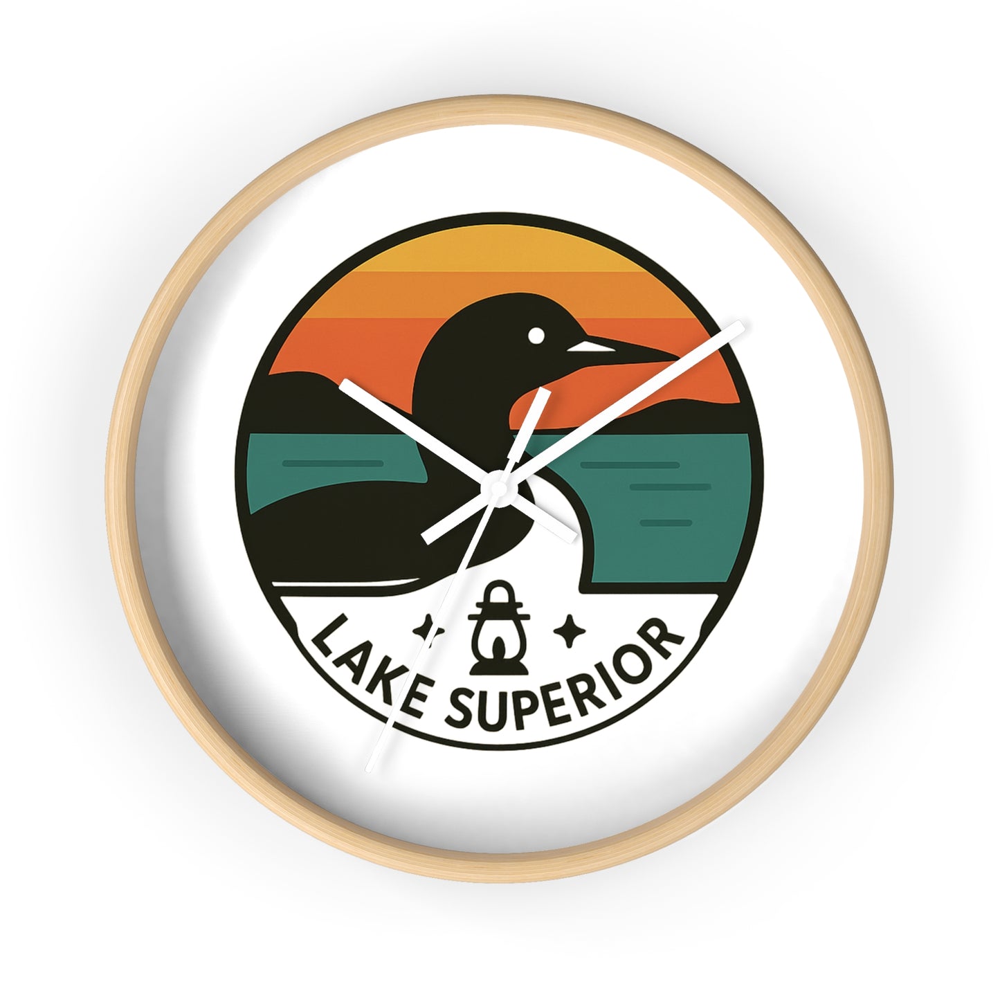 Lake Superior Wall Clock