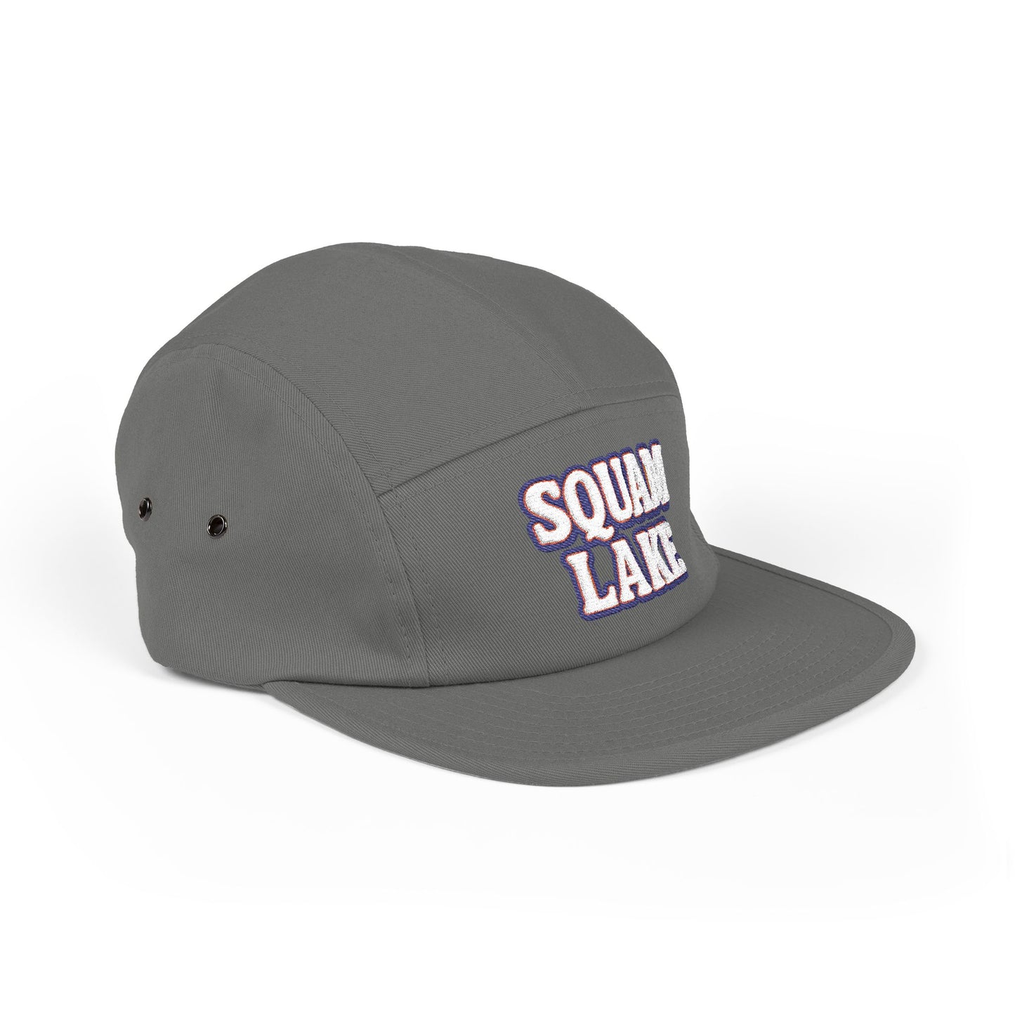 Squam Lake 5 Panel Cap (Embroidery)