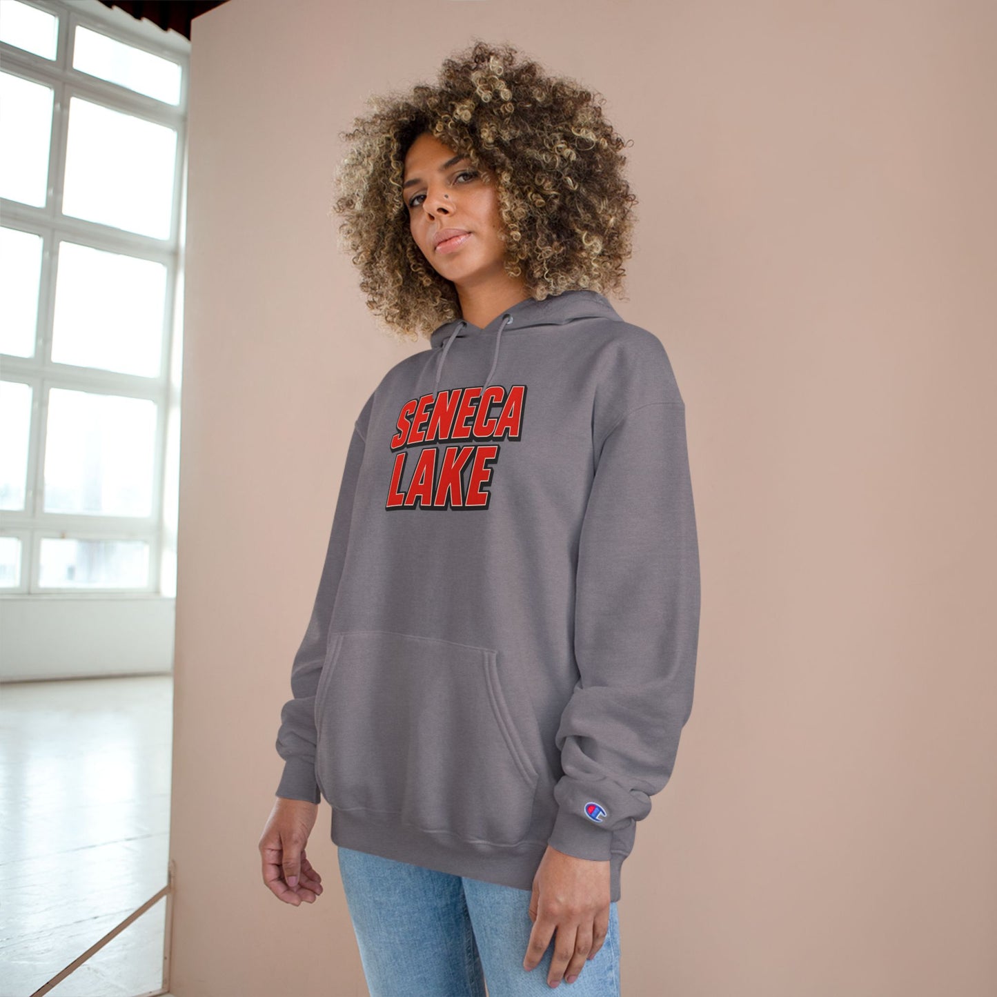 Seneca Lake Cozy Hoodie, Perfect for Outdoor Adventures, Lake Days, Gifts for Nature Lovers, Comfortable Sweatshirt