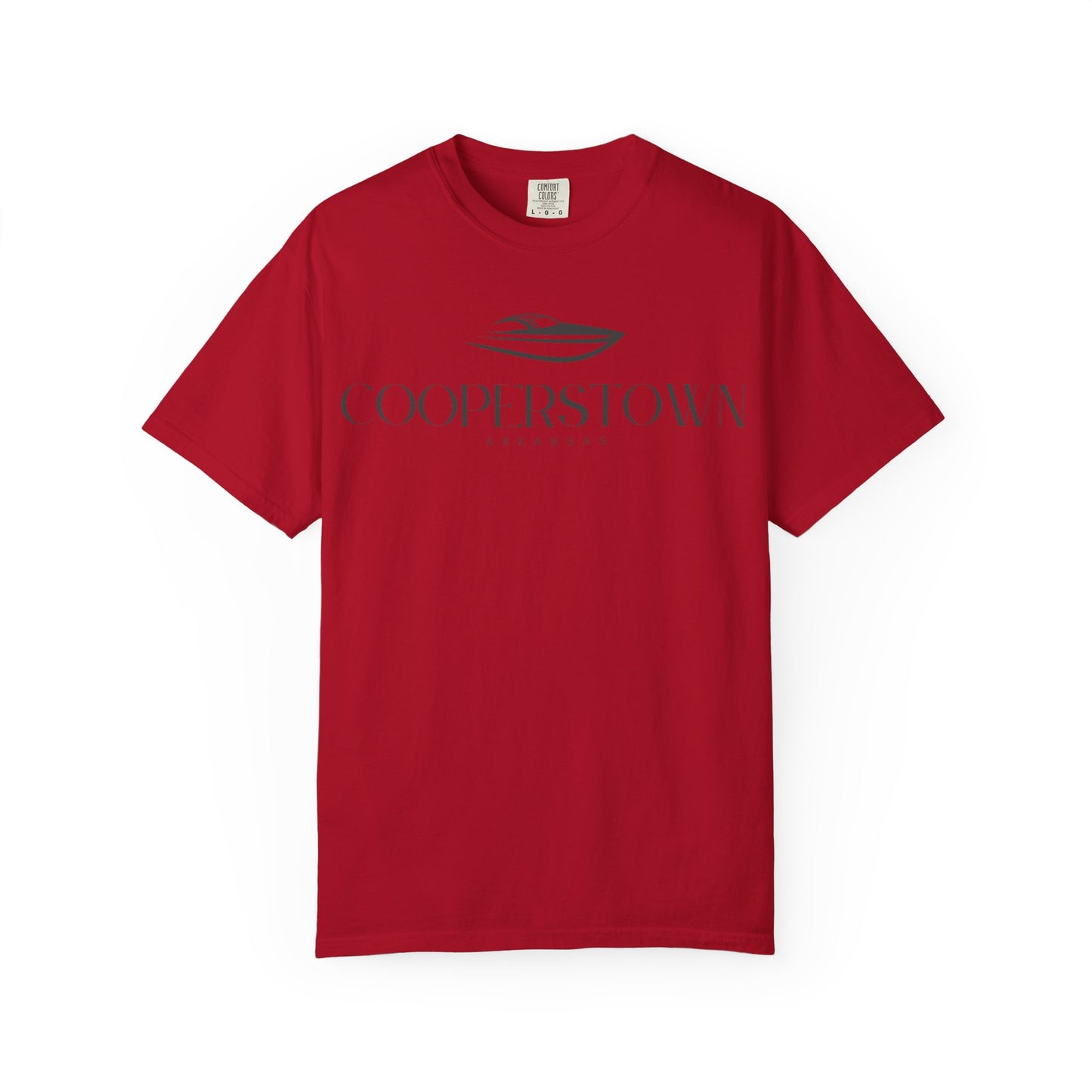 Cooperstown Chill Vibes Tee - Unisex Garment-Dyed T-shirt for Autumn Lovers, Casual Wear, Gifts for Him/Her