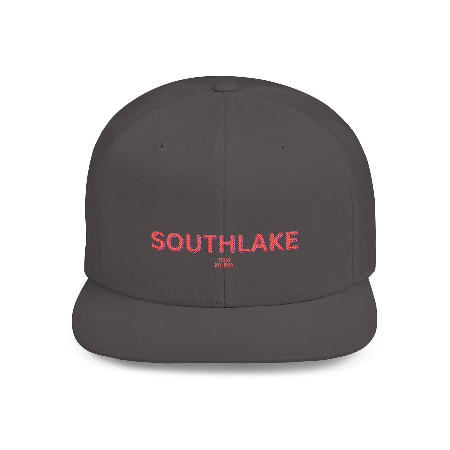 Southlake Stylish Flat Bill Snapback Hat with Design, Perfect for Casual Outings, Streetwear, Gifts, Festivals, Everyday Wear