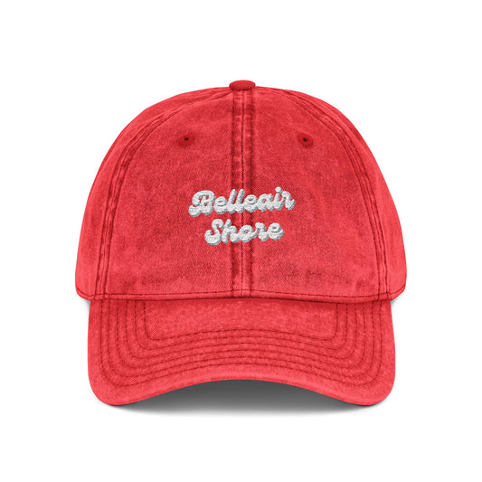 Belleair Shore Vintage Embroidered Cap, Stylish Baseball Hat, Trendy Sun Hat, Gifts for Him/Her, Casual Outdoor Accessory