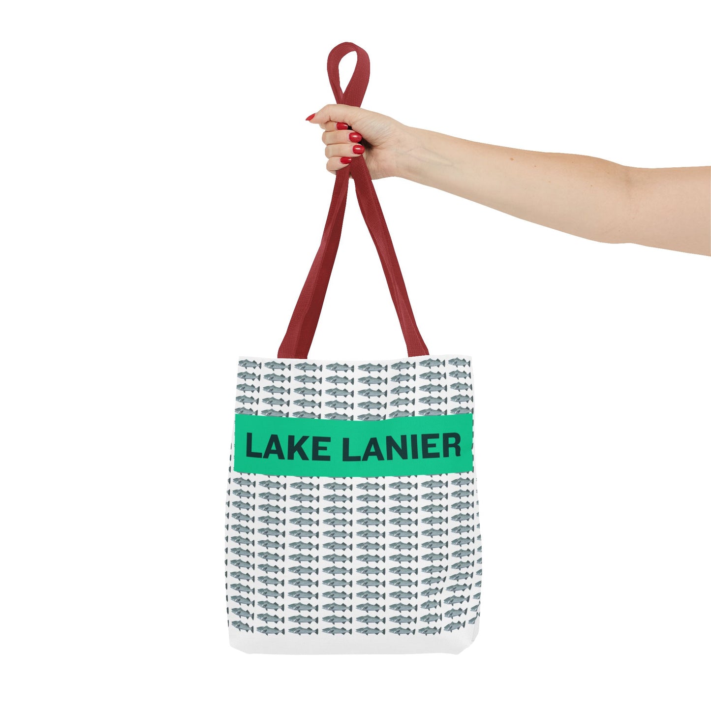 Lake Lanier Tote Bag | Stylish Beach Bag for Summer Outings, Lake Days, Eco-Friendly Shopping, Travel Tote
