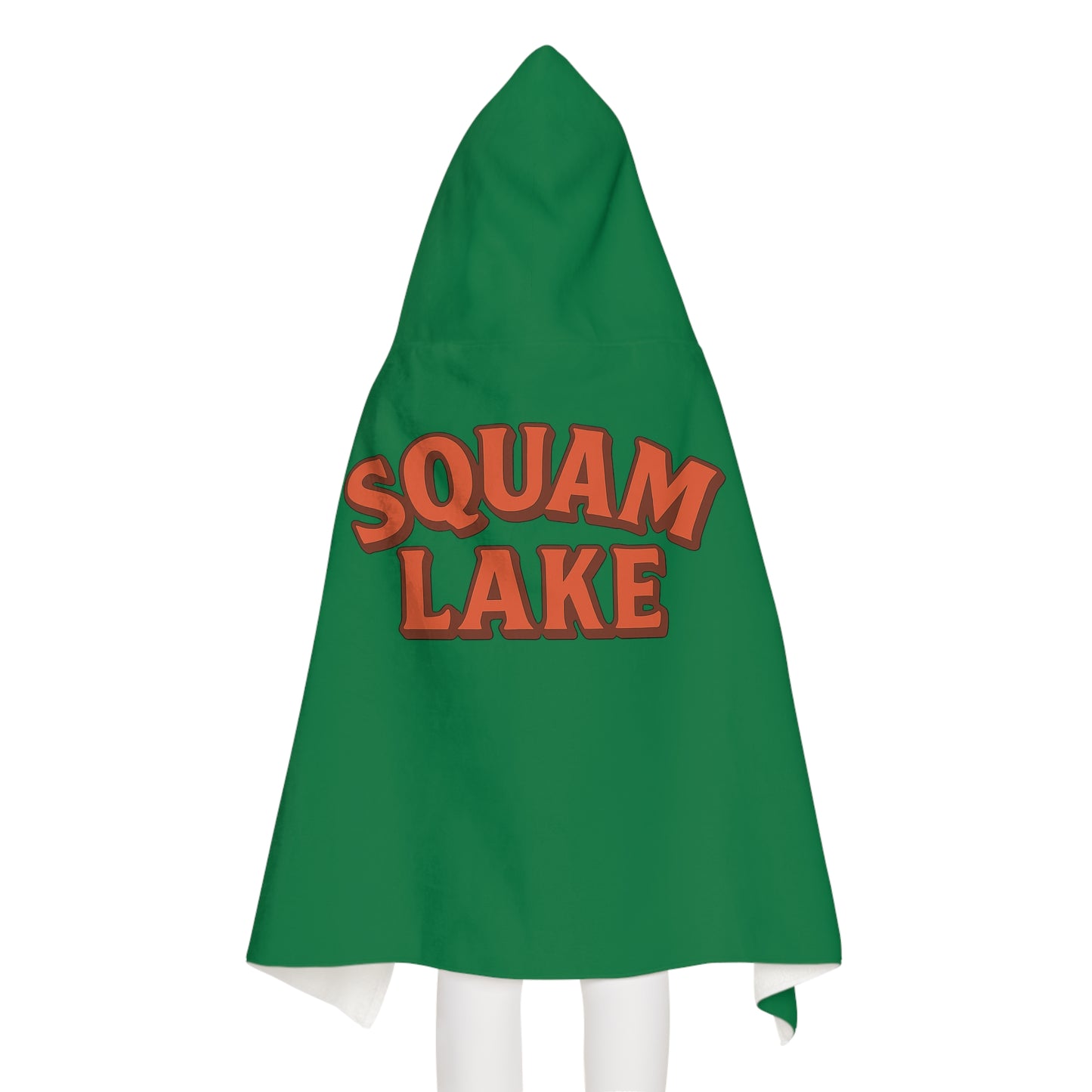 Youth Hooded Towel - Squam Lake Design, Kids Bathrobe for Pool, Beach, Swimming, Summer Fun, Gift for Children