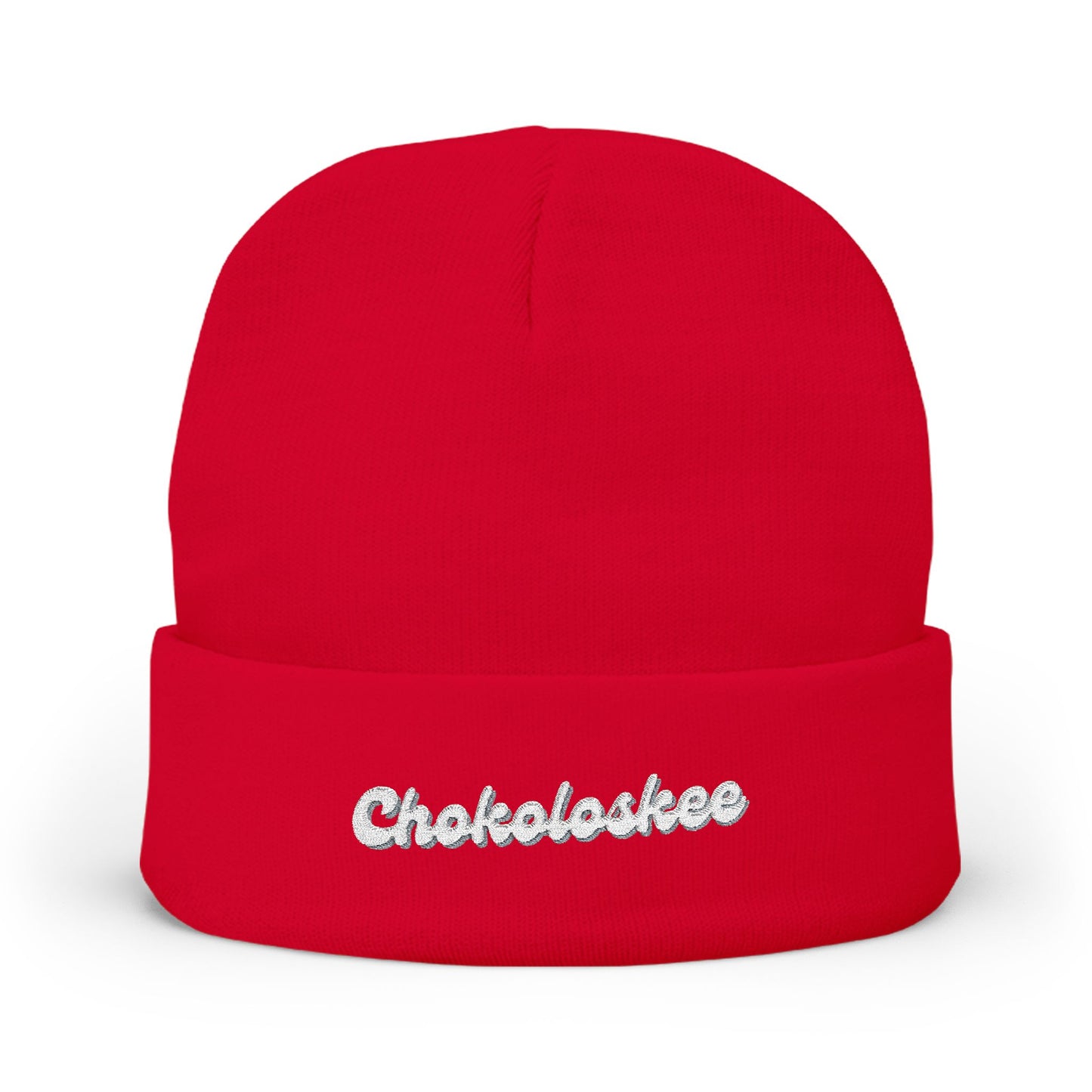 Chokoloskee Cozy Embroidered Knit Beanie | Winter Hat, Casual Fashion Accessory, Gift for Him/Her, Cozy Style, Outdoor Wear