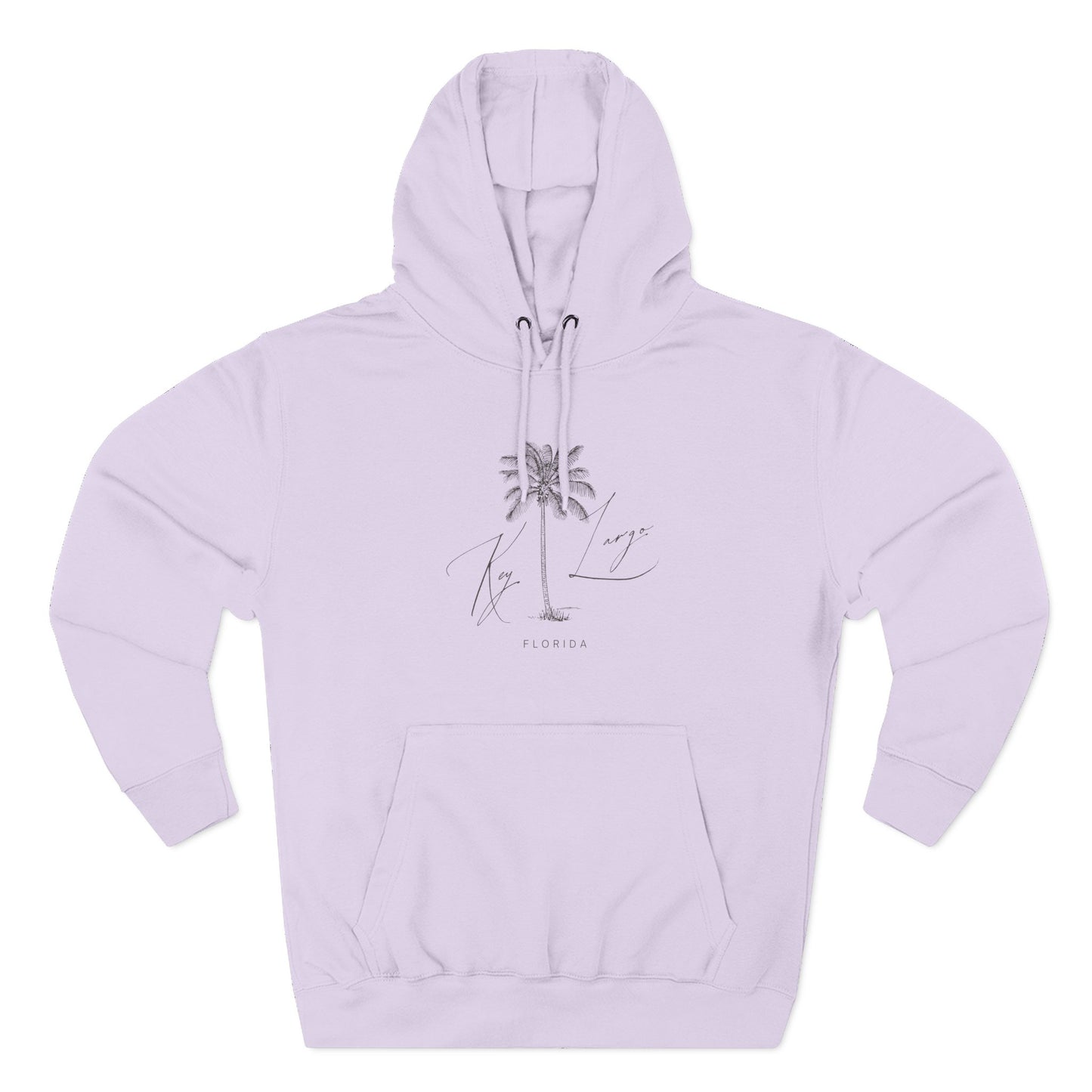 Key Largo Stylish Three-Panel Fleece Hoodie for Cozy Days, Casual Wear, Warm Layering, Gift for Him or Her