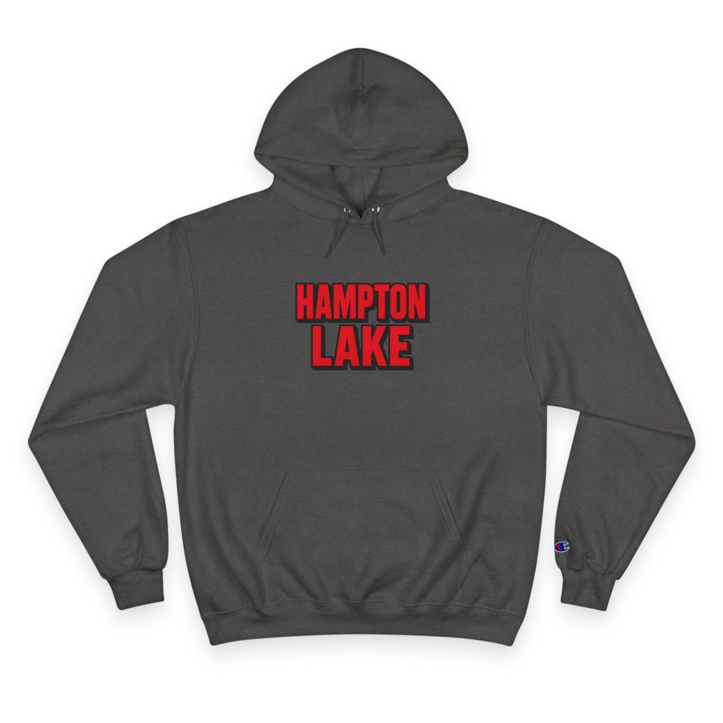 Hampton Lake Cozy Hoodie, Perfect for Outdoor Adventures, Lake Days, Gifts for Nature Lovers, Comfortable Sweatshirt