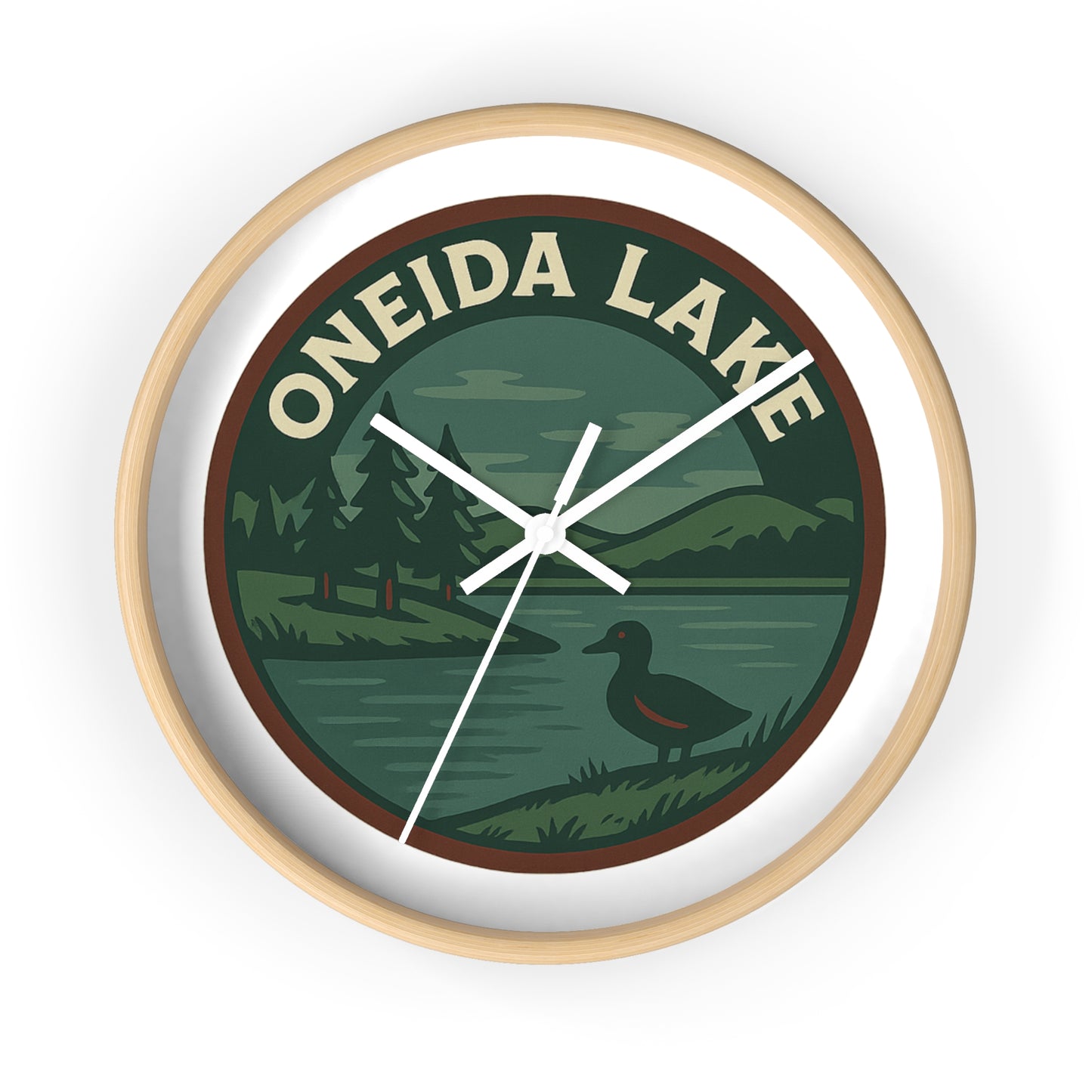 Oneida Lake Wall Clock