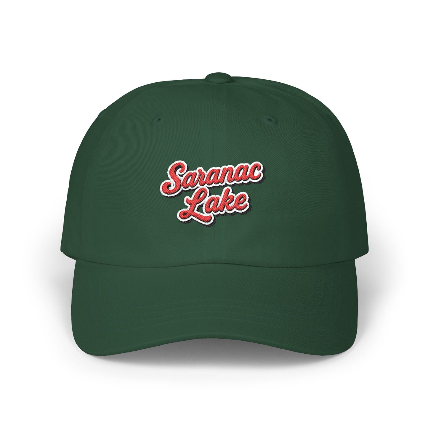 Saranac Lake Stylish Dad Cap, Casual Summer Hat, Outdoor Accessory, Gift for Father's Day, Boating Trip Gear, Everyday Wear