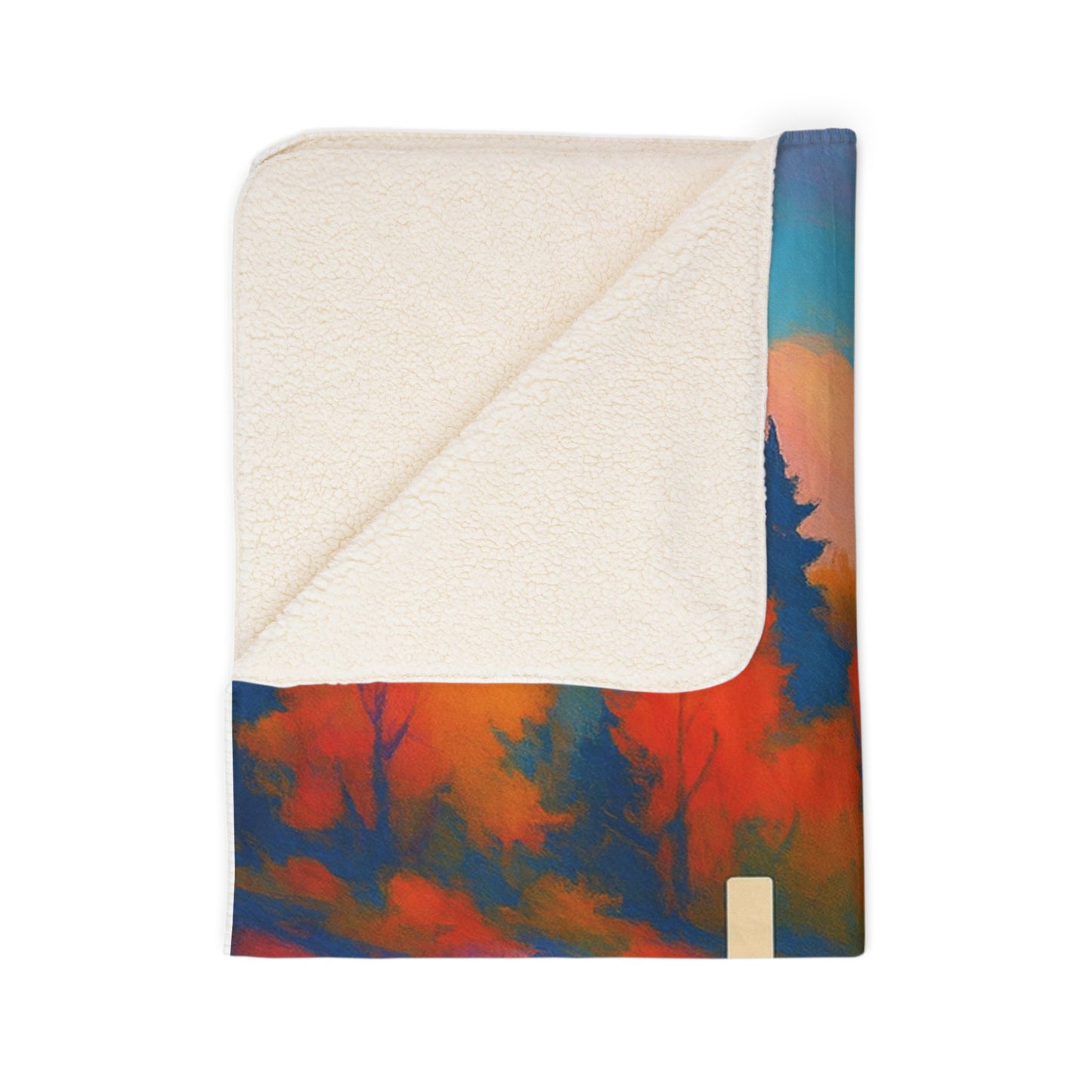 Lake Superior Fleece Sherpa Blanket
