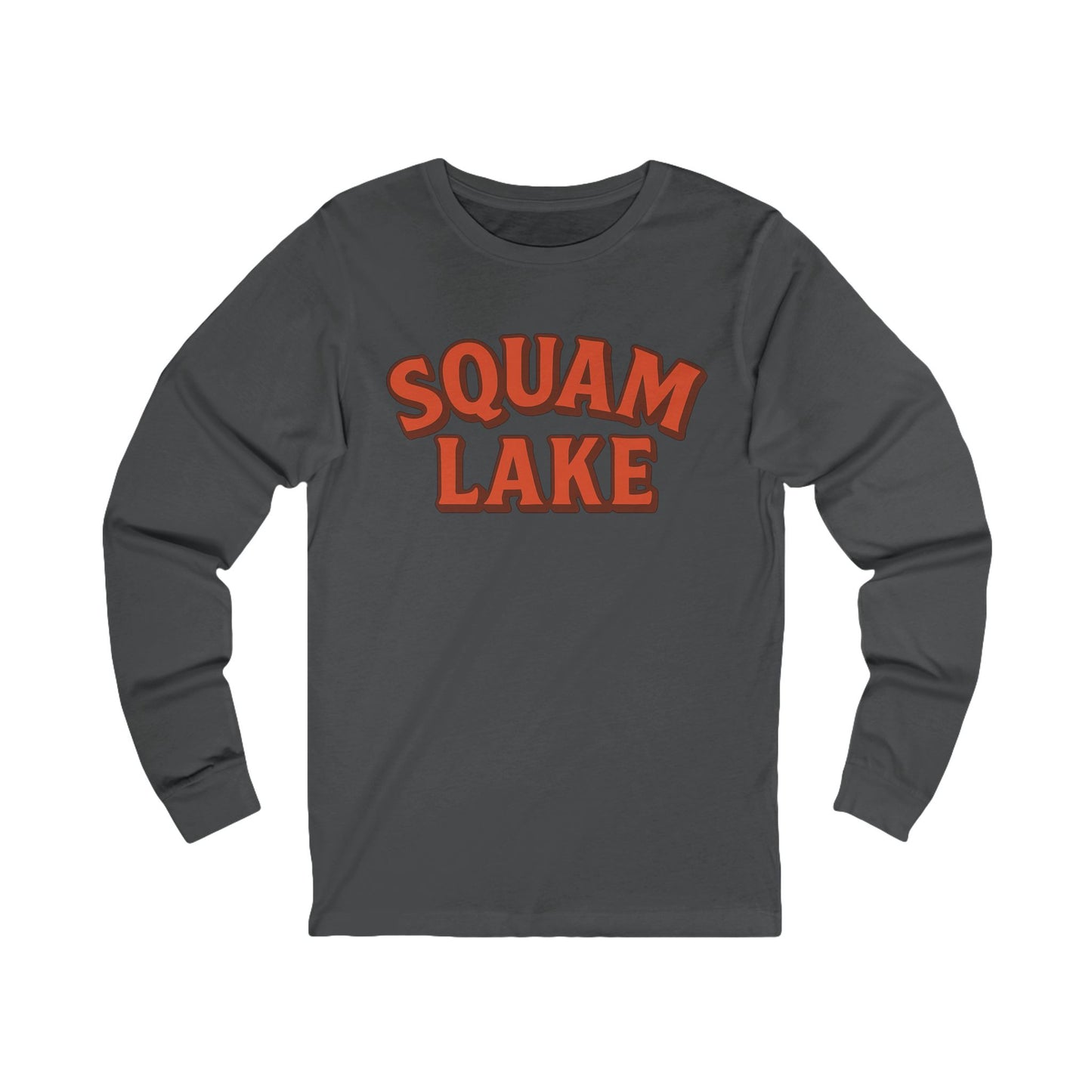 Squam Lake Long Sleeve Tee, Cozy Unisex Shirt for Outdoor Lovers, Perfect for Lake Days, Casual Wear, Gift Idea