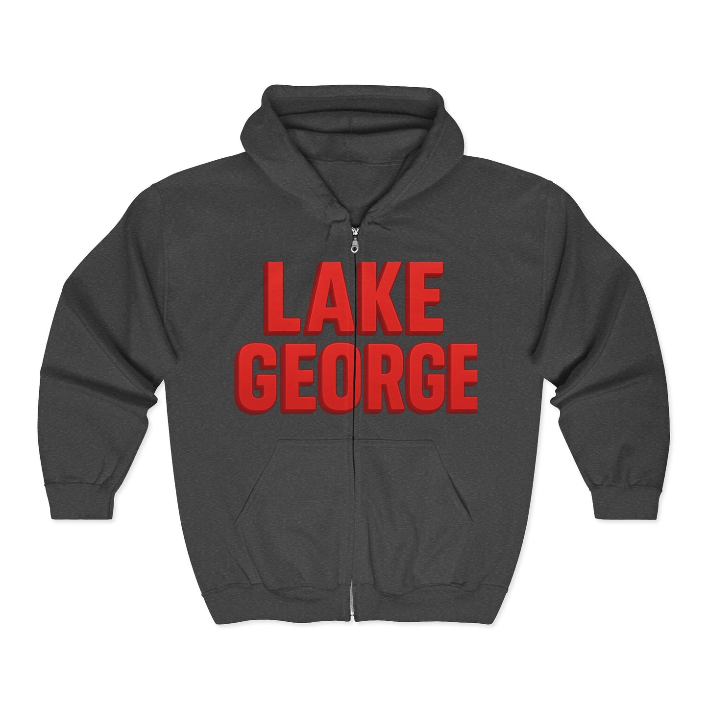 Lake George Unisex Heavy Blend™ Full Zip Hooded Sweatshirt