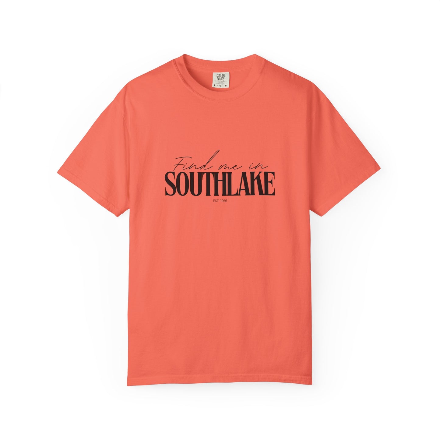 Southlake Vibes Unisex Garment-Dyed T-Shirt, Casual Wear, Gifts for Locals, Trendy Summer Essential, Comfortable Everyday Tee